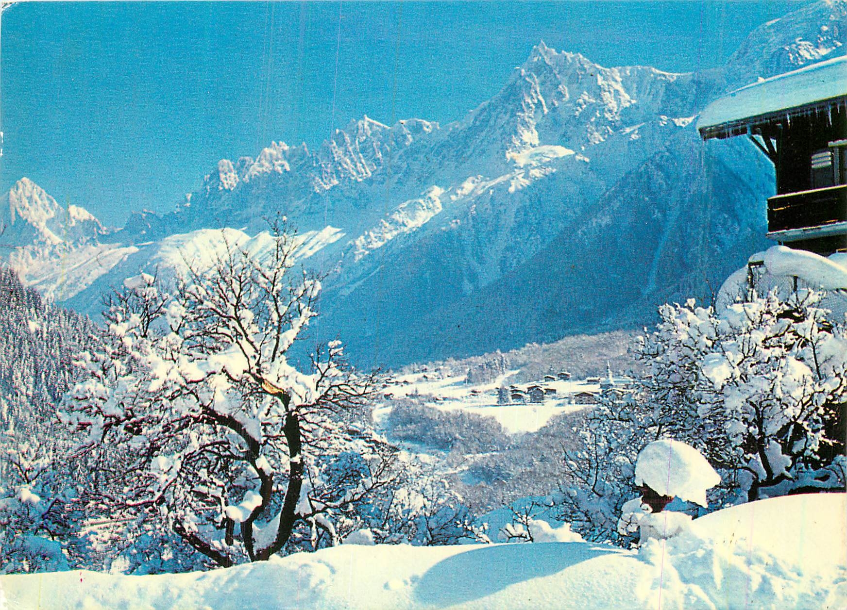 CPM Massif du Mont-Blanc Haute-Savoie La Vallee de Chamonix