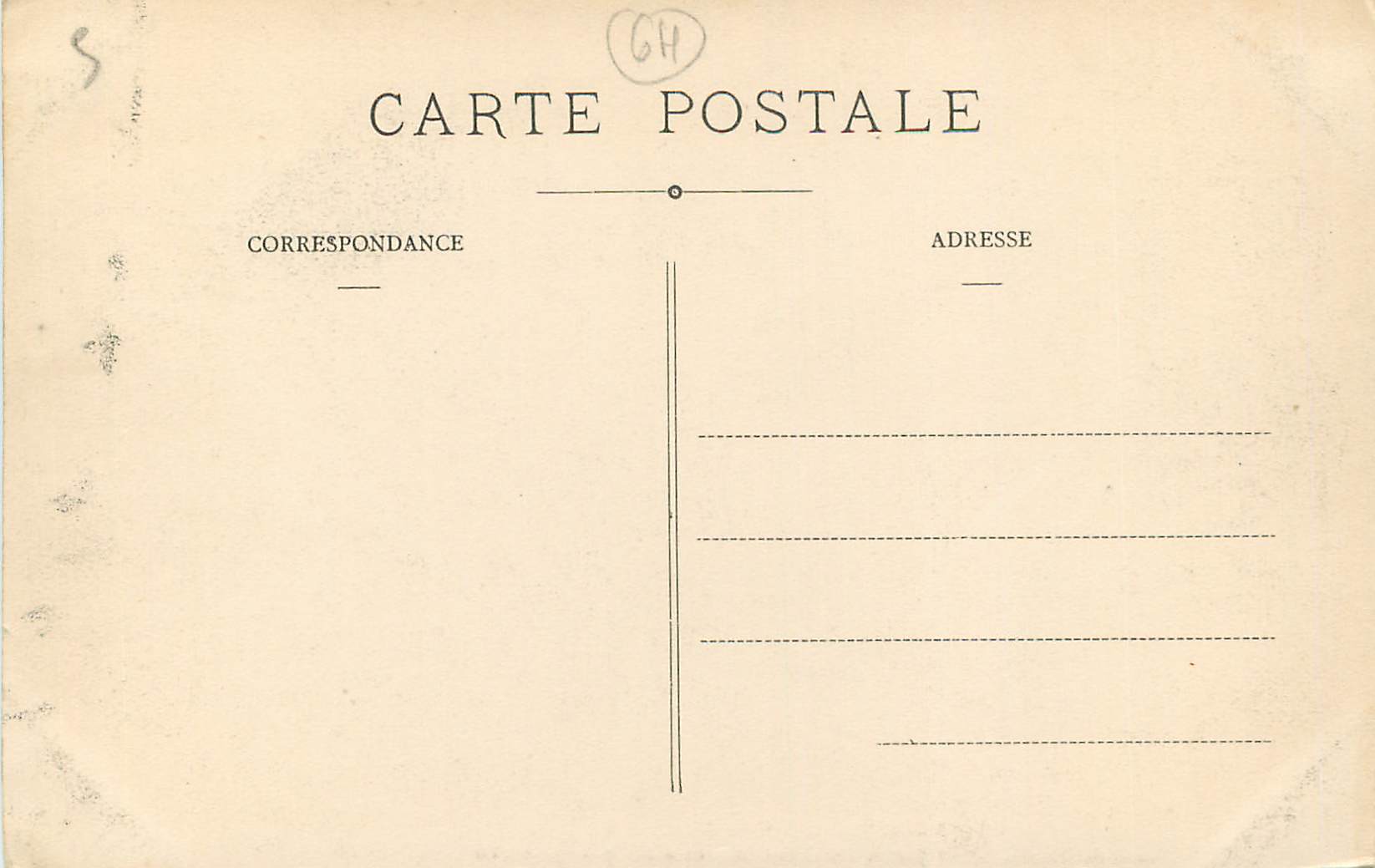 Pau — Château — Salle des Gardes — Vase de Sèvres offert par le Président Carnot — Rückseite