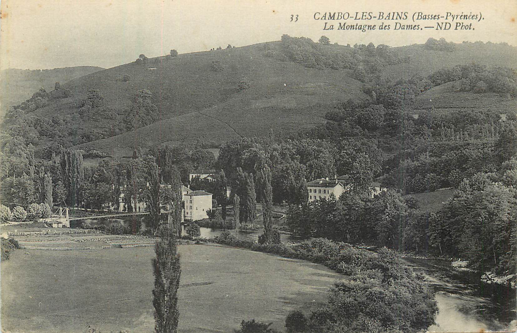 CPA Cambo-Les-Bains (B P) La Montagne des Dames