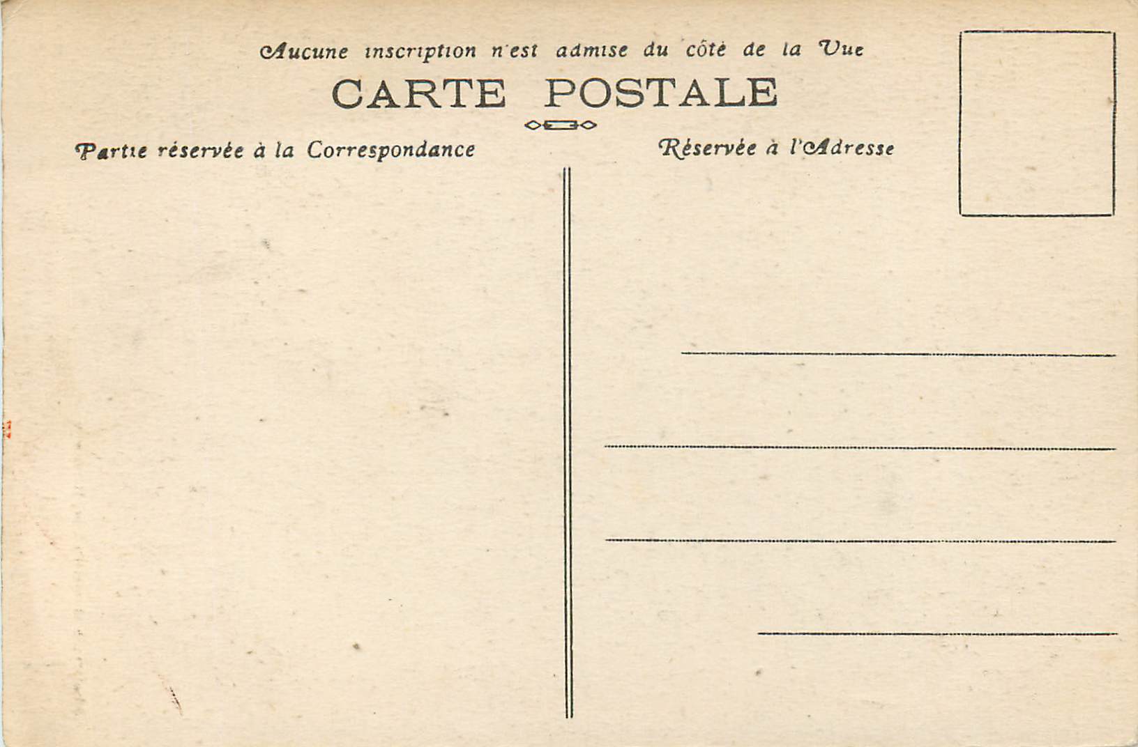 CPA Bordeaux Eglise Saint-Michel — Verso