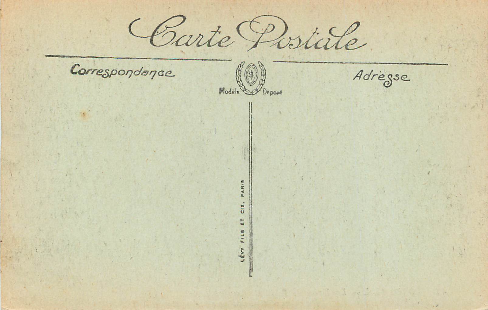 Bordeaux — Les Ruines du Palais Gallien (IIIe siècle) — SELB-CPA — Rückseite