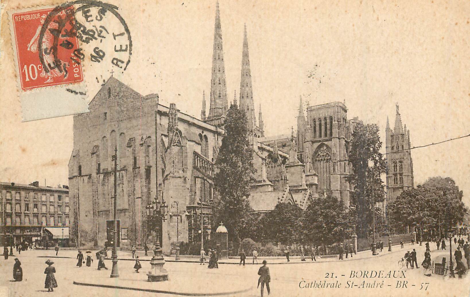 CPA Bordeaux Cathedrale St Andre