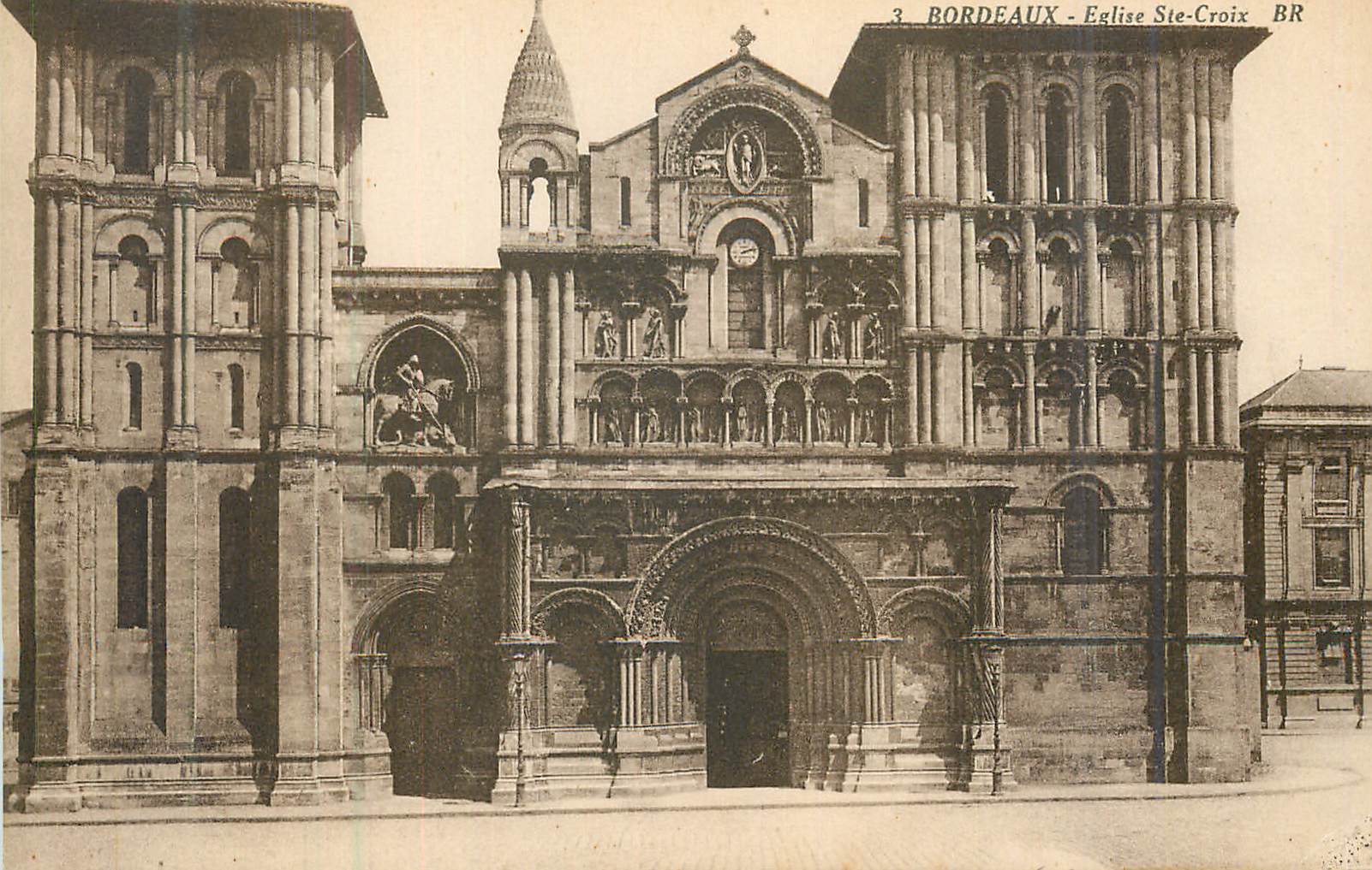 CPA Bordeaux Eglise Ste Croix