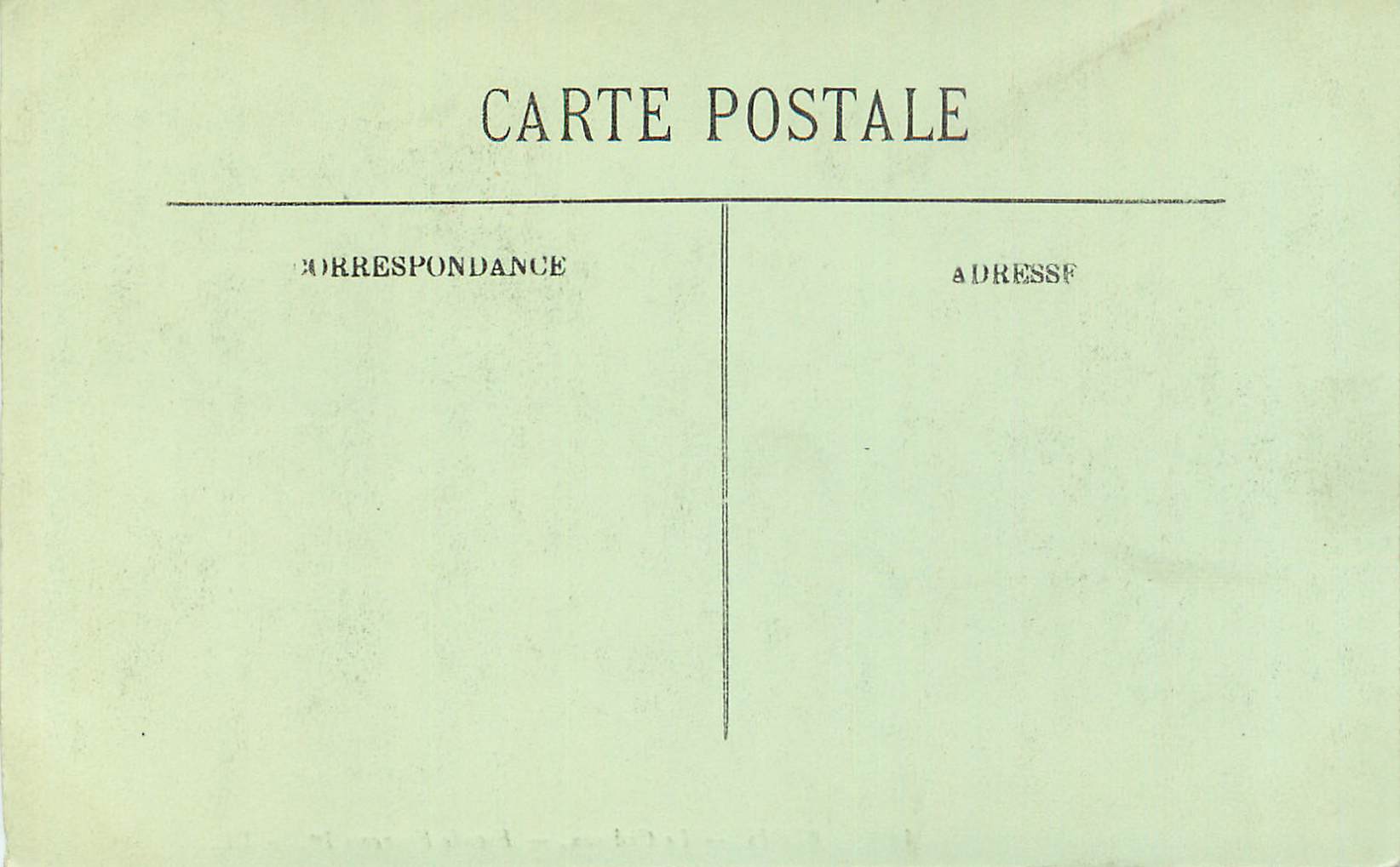 CPA Blois Le Chateau Facade Francois Ier — Verso