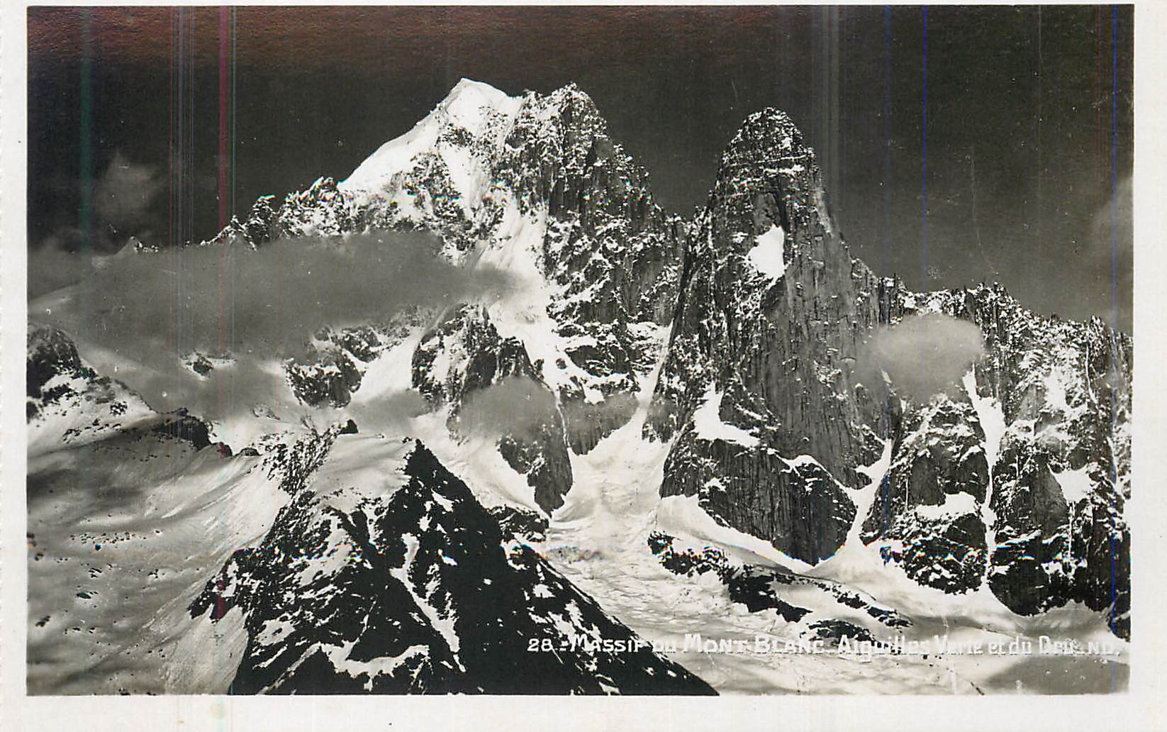 CPM Massif du Mont-Blanc Aiguilles