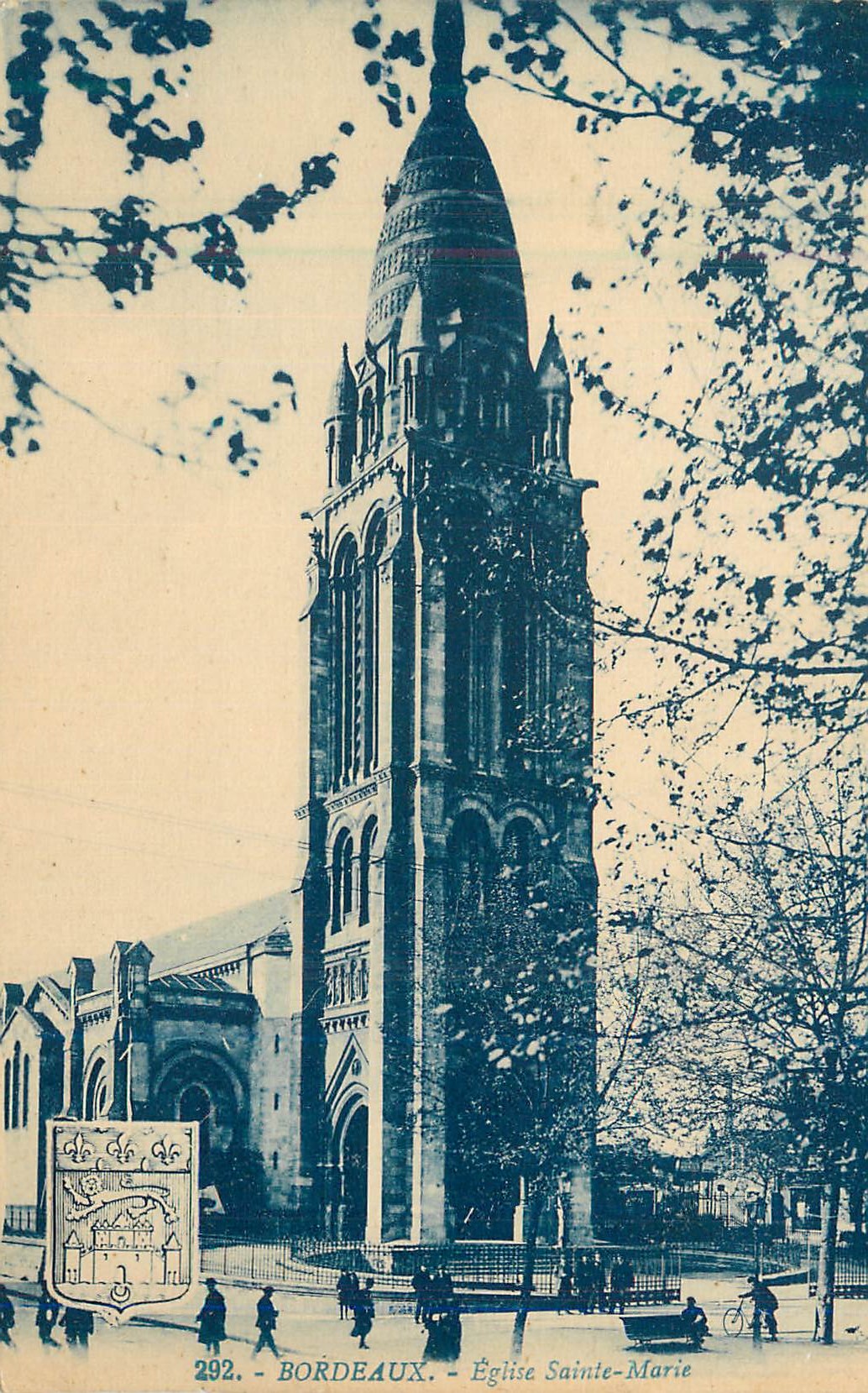 CPA Bordeaux Eglise Sainte-Marie