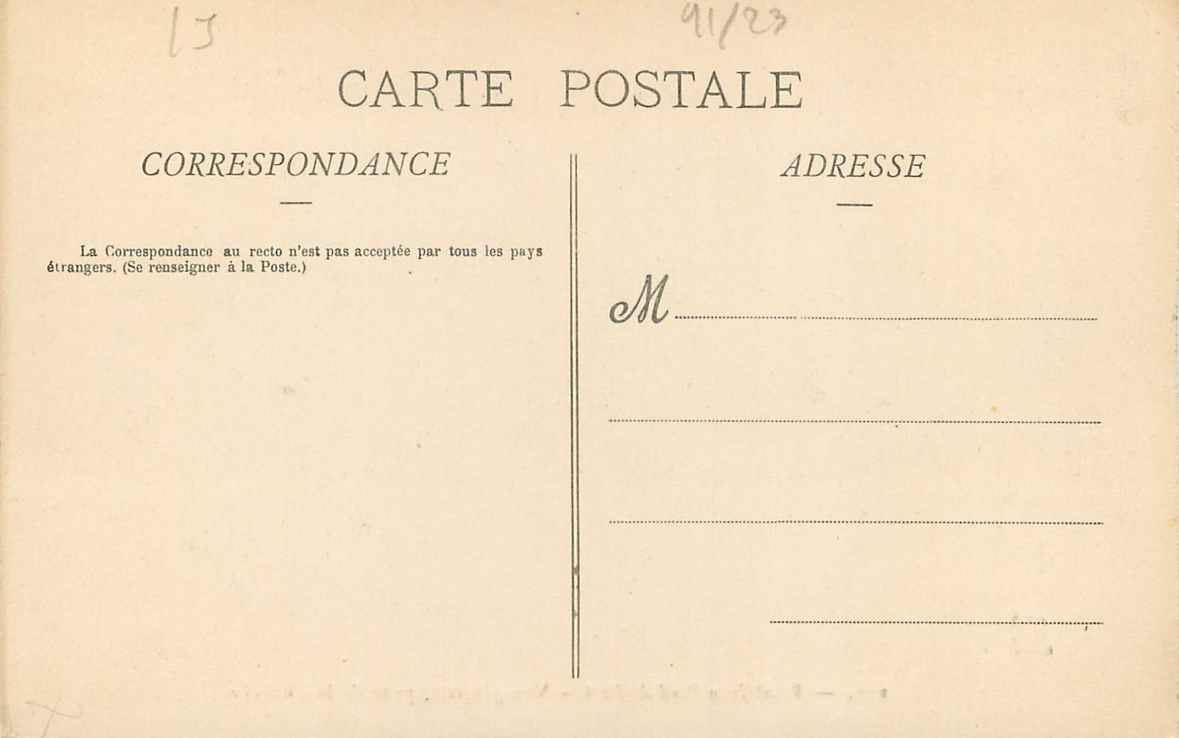 Saint Jean Pied-de-Port — Vue générale, prise de la Citadelle — n° 272 — Rückseite