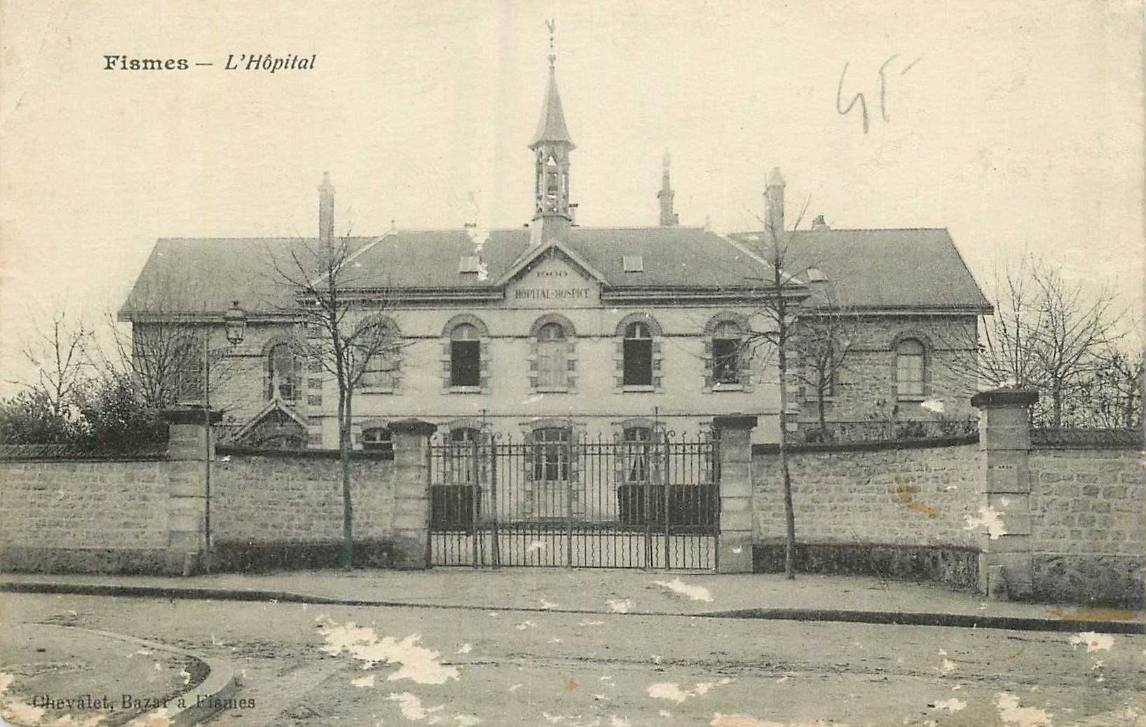 CPA Fismes L'Hopital