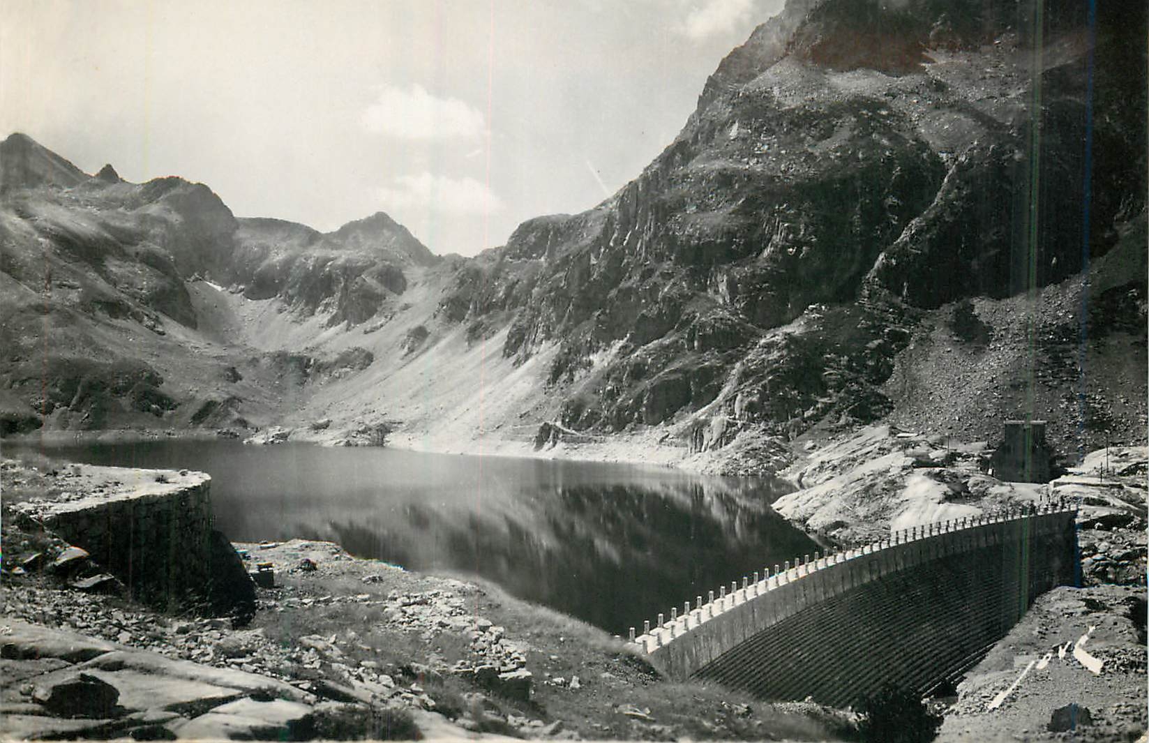 CPM Vallee d'Ossau Le Lac d'Artouste et son Barrage
