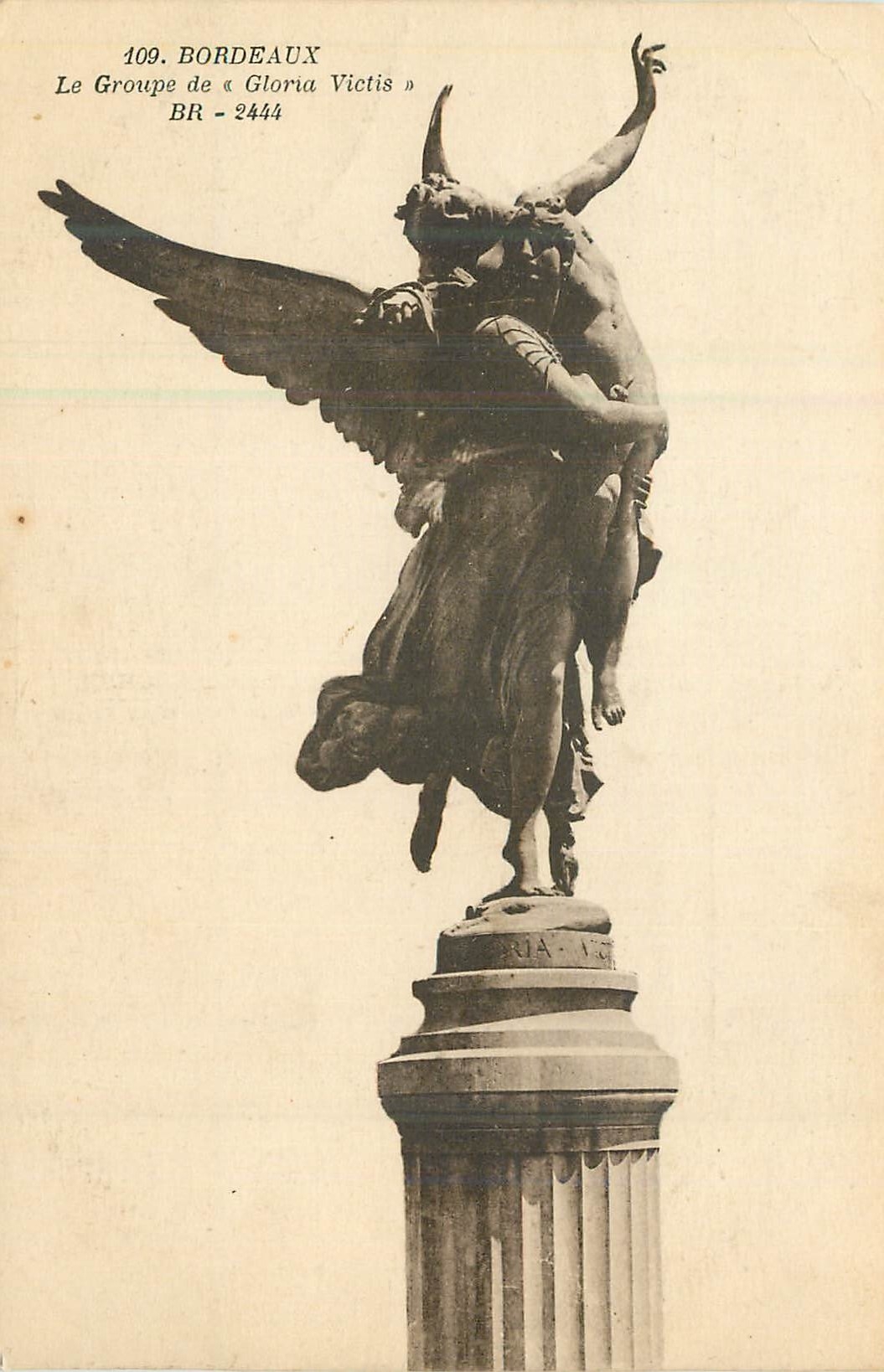 Bordeaux — Le Groupe de « Gloria Victis » — Bloc Frères, n° 2444