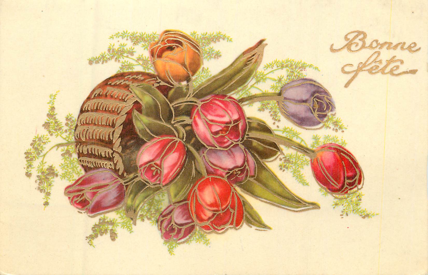 CPA Bonne fete