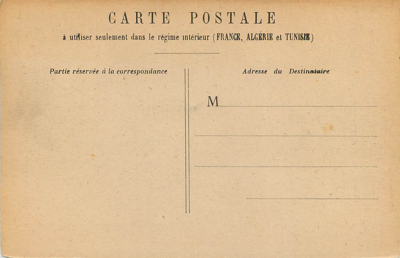 PARIS - Colonnade du Louvre — éditeur non identifié, n° de série 1 — Rückseite