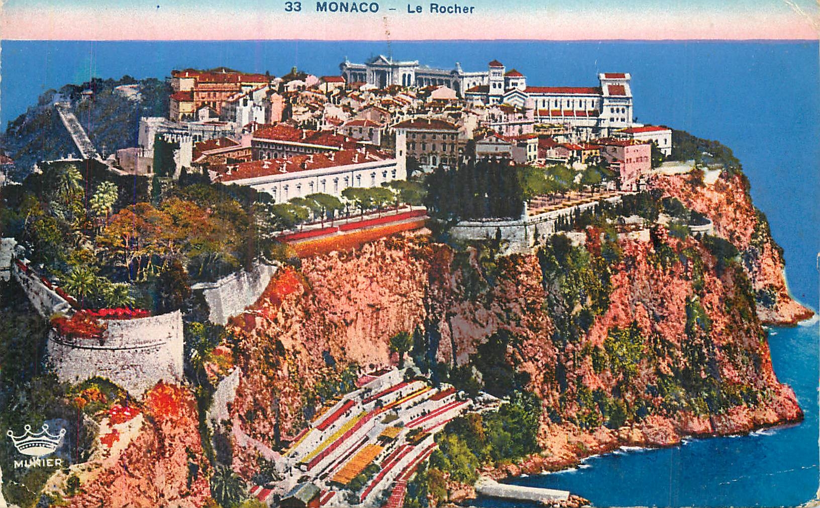 CPA Monaco Le Rocher