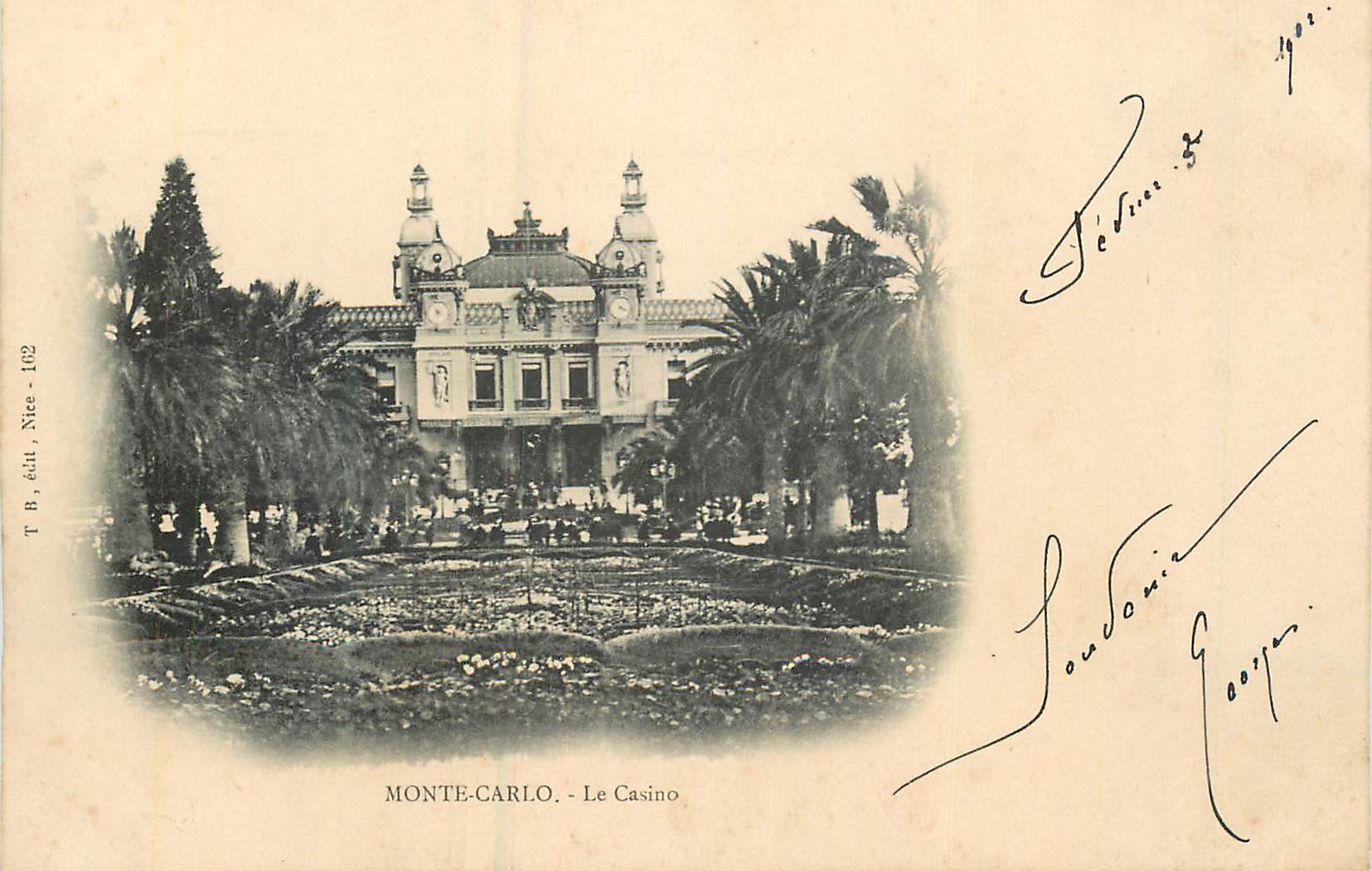 CPA Monte-Carlo Le Casino (carte 1900)