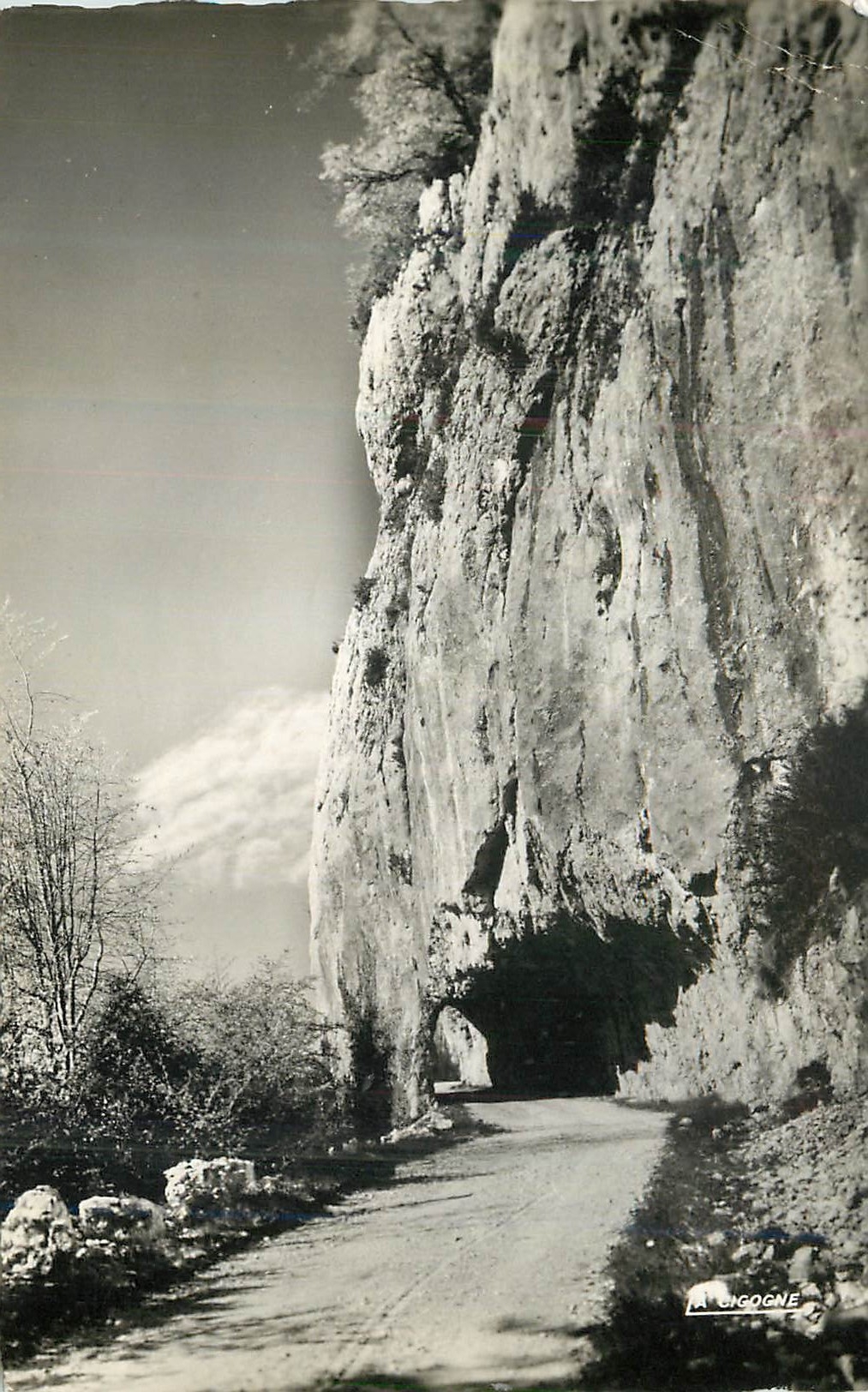 CPM Route du tunnel du pionnier