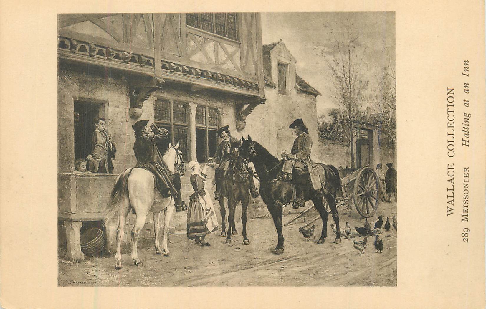 CPA Wallace collection Meissonier