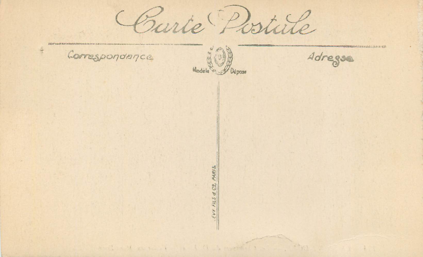CPA Le Mont Dore Les cheminees du diable et la vallee du Mont Dore — Verso