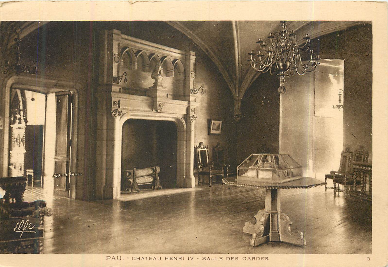 Pau - Schloss Henri IV - Salle des Gardes — Verlag Labouche Frères, Toulouse, Nr. 53