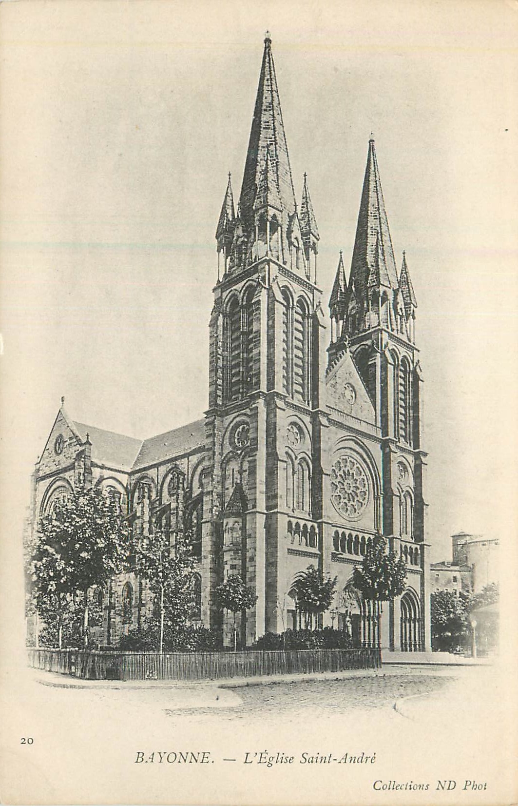 Bayonne — L'Église Saint-André — Collections ND Phot