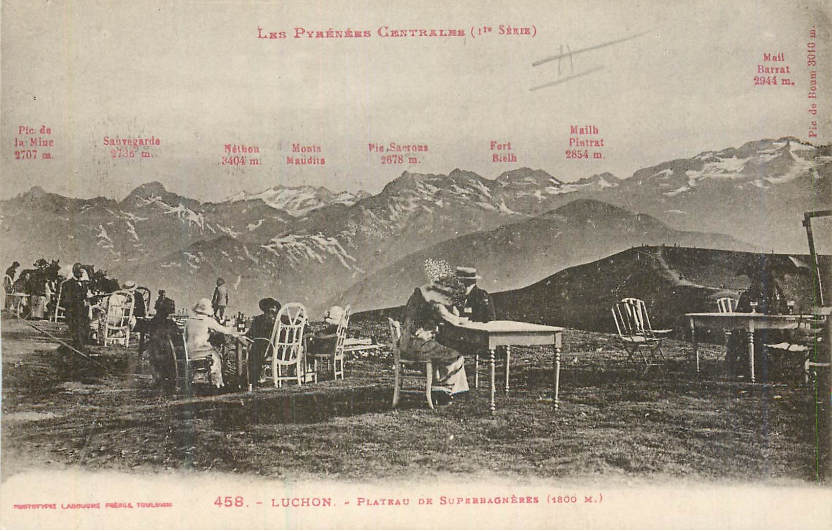 CPA Luchon plateau de surabragneres