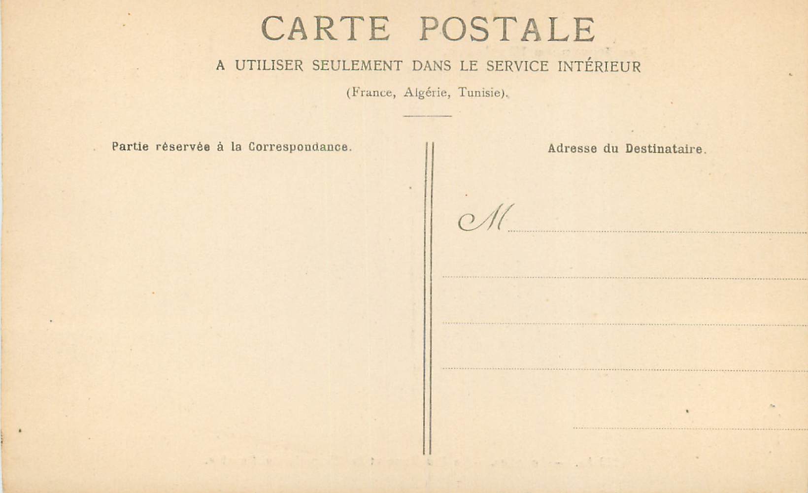 CPA Lourdes la basilique et chapelle du rosaire — Verso