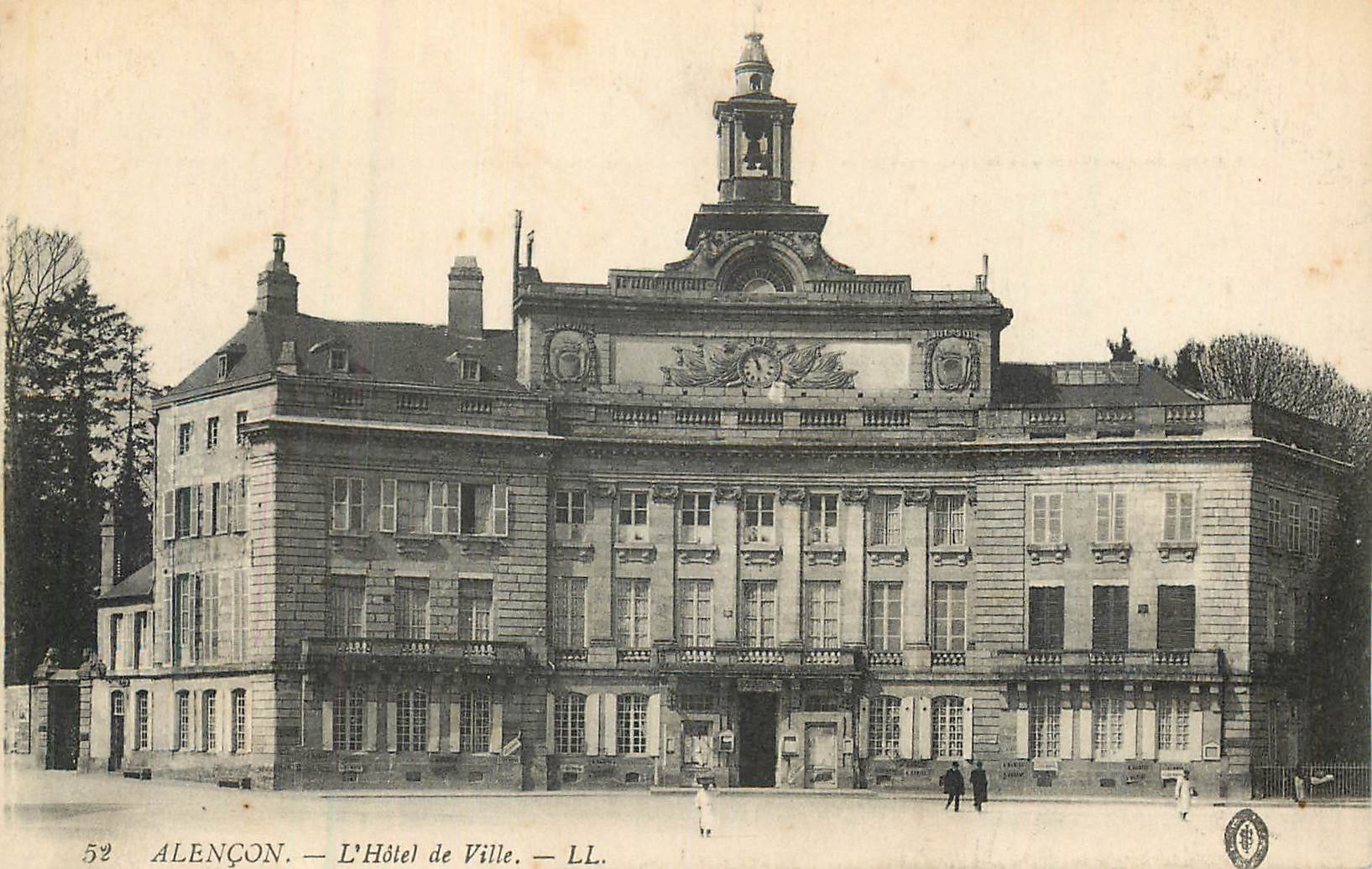 CPA Alencon l'hotel de ville