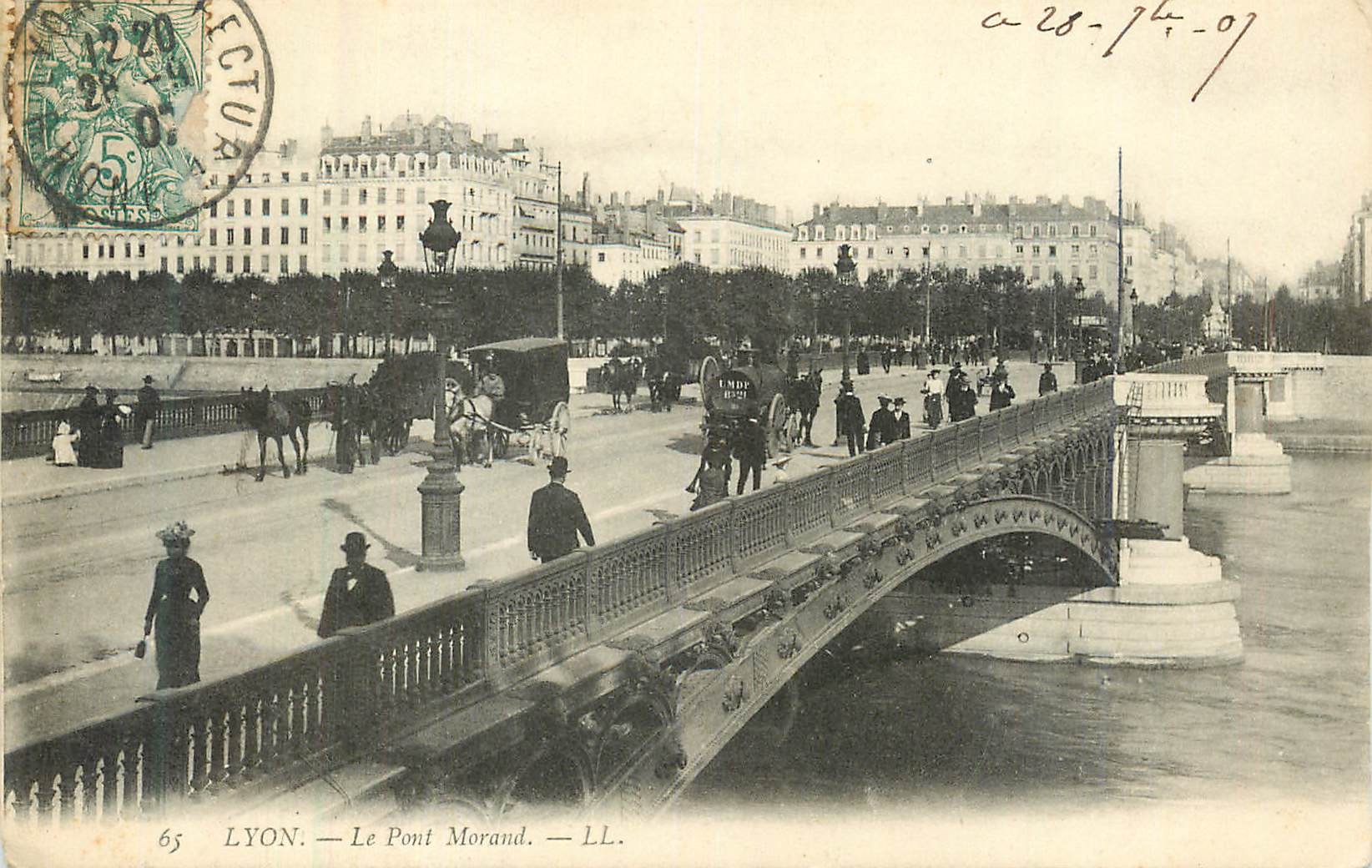 CPA Lyon le pont morand
