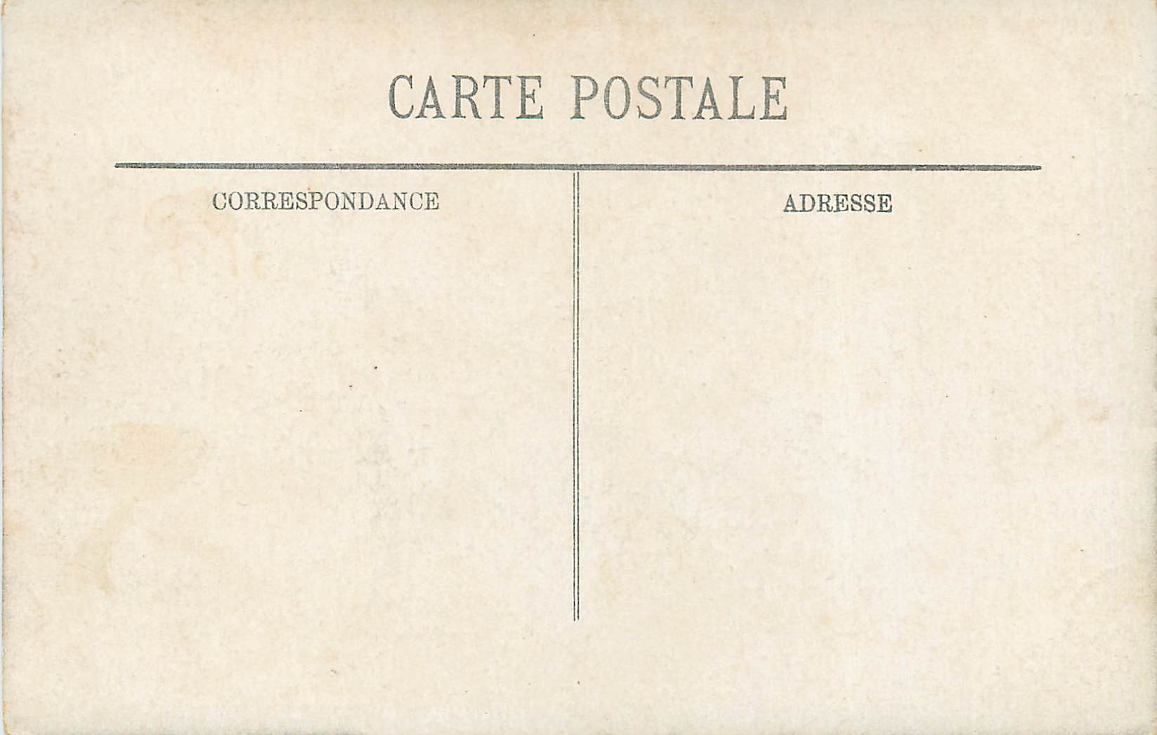 CPA Lyon la place des cordeliers et le palais de la bourse Tramway — Verso