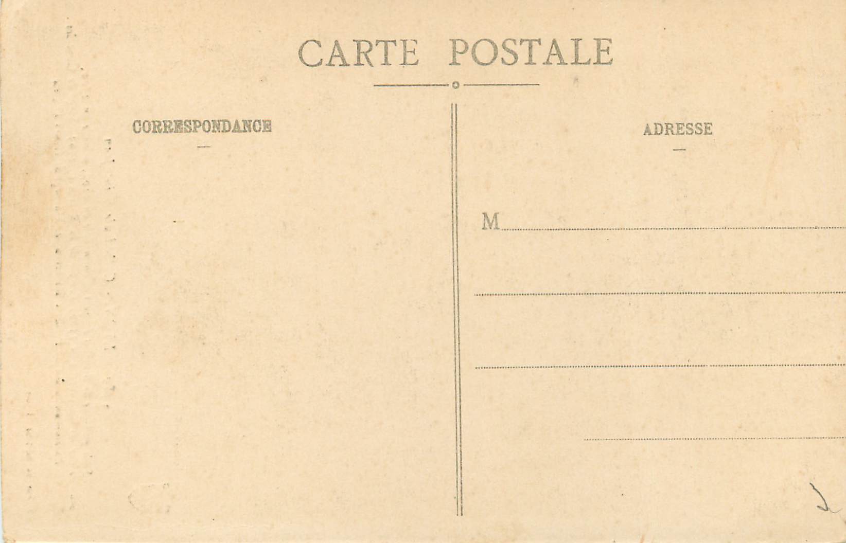 CPA Lyon cathedrale saint jean — Verso