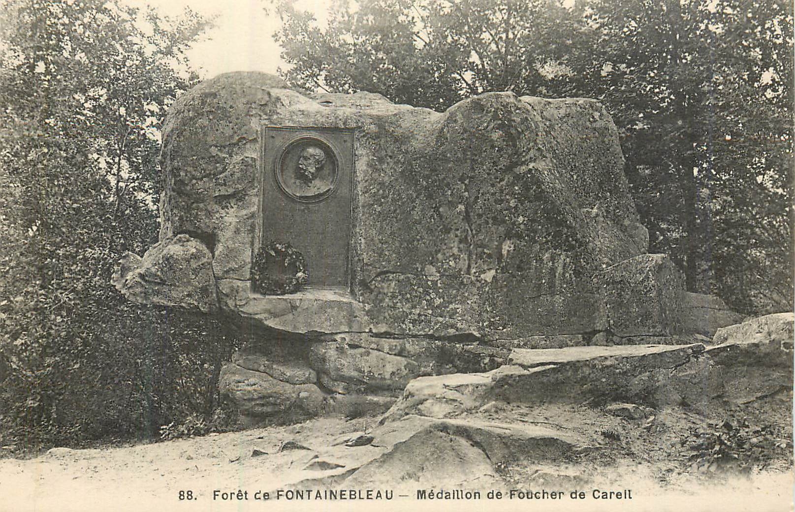 Wald von FONTAINEBLEAU — Medaille von Foucher de Careil
