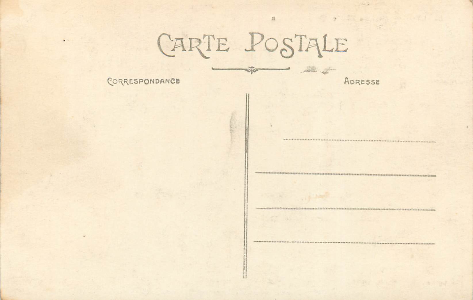 CPA Lyon pont du midi et quai gailleton Tramway — Verso