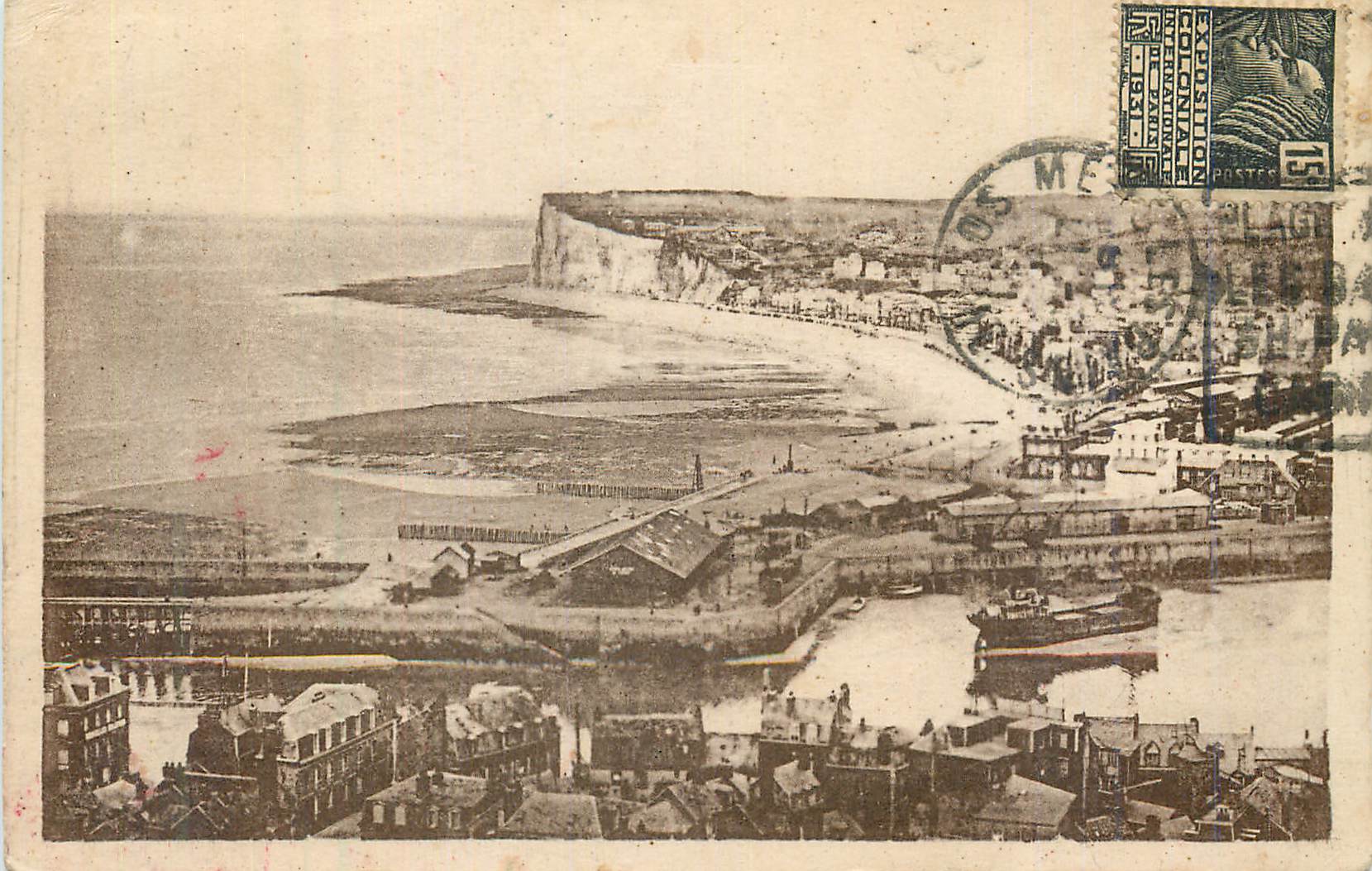 CPA Mers les bains vue generale