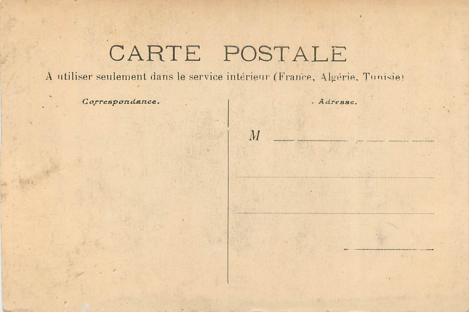 CPA Nevers la campanile de la cathedrale — Rückseite
