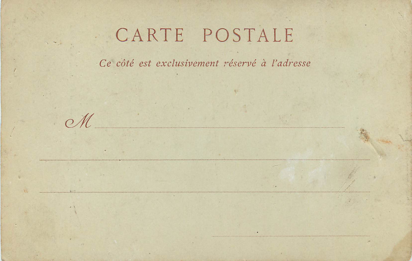CPA Nevers la chapelle de la visitation de portail XVIIIe s — Rückseite