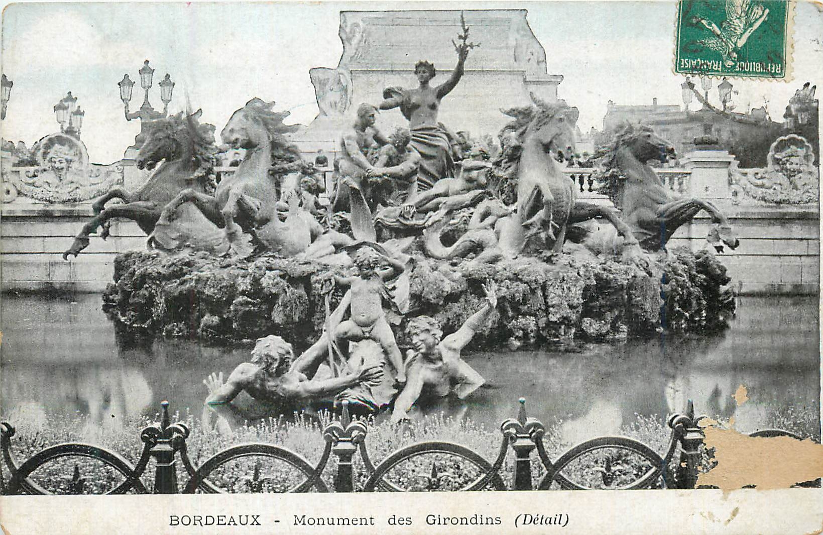 Bordeaux - Monument des Girondins (Détail)