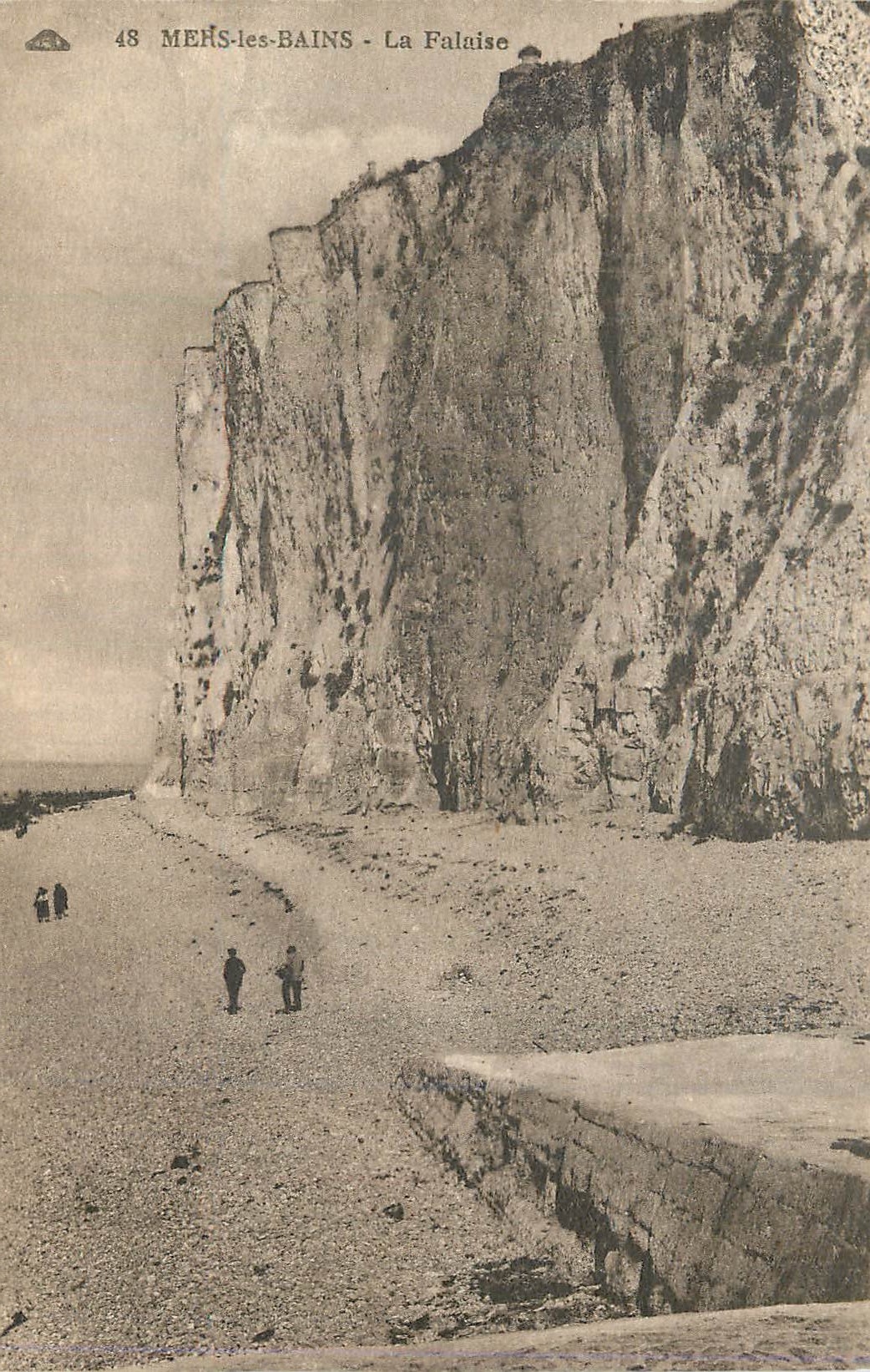 CPA Mers-les-Bains La Falaise