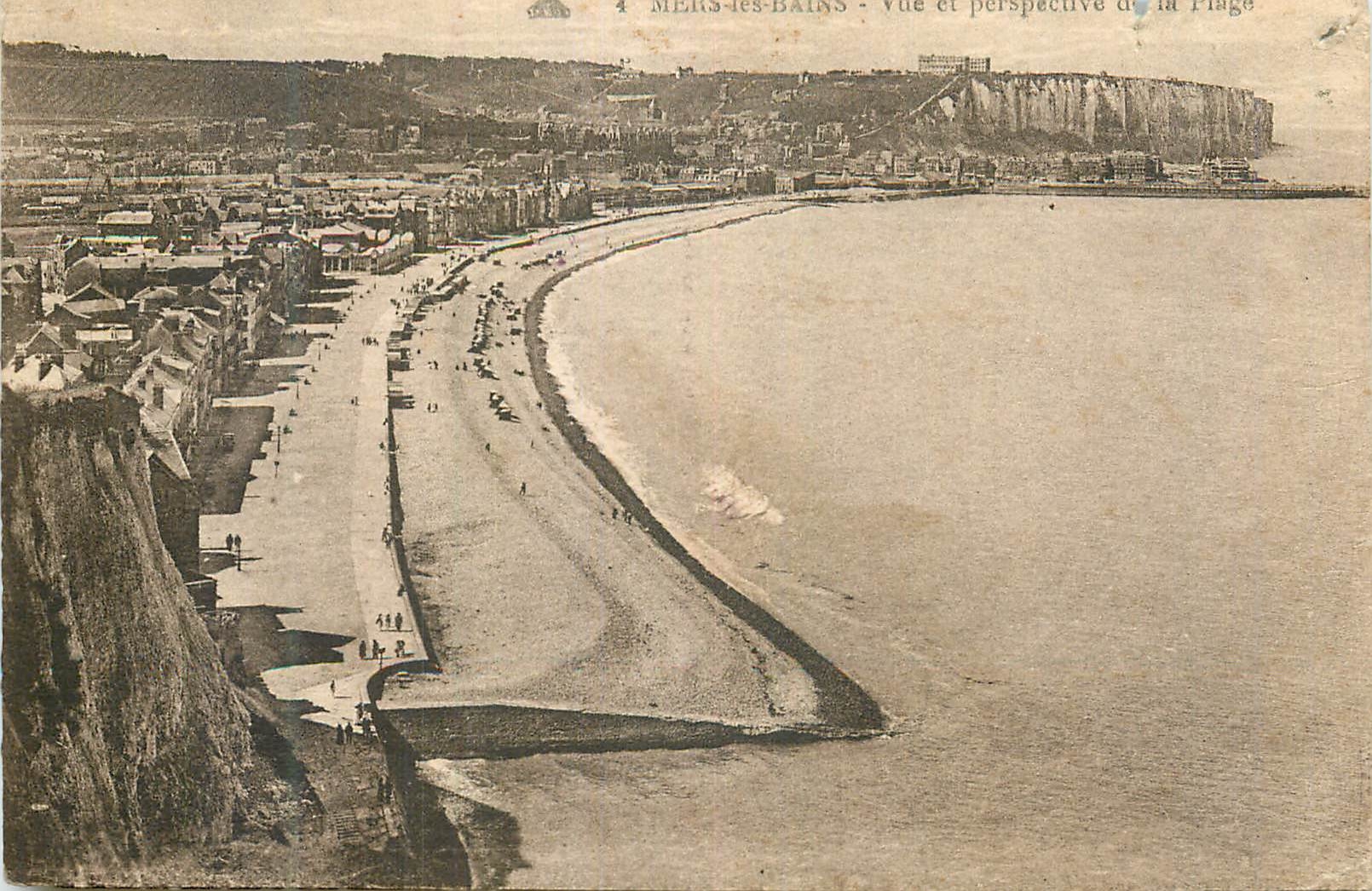 CPA Mers-les-Bains vue et perspective