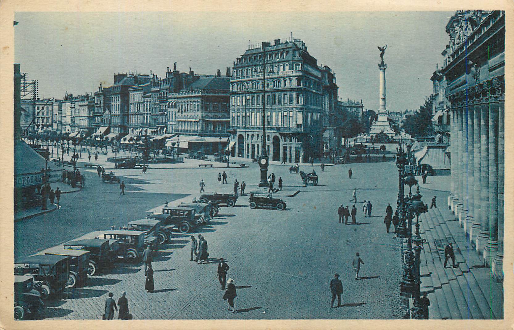 Bordeaux — Place de la Comédie — Éditeur Bloc frères