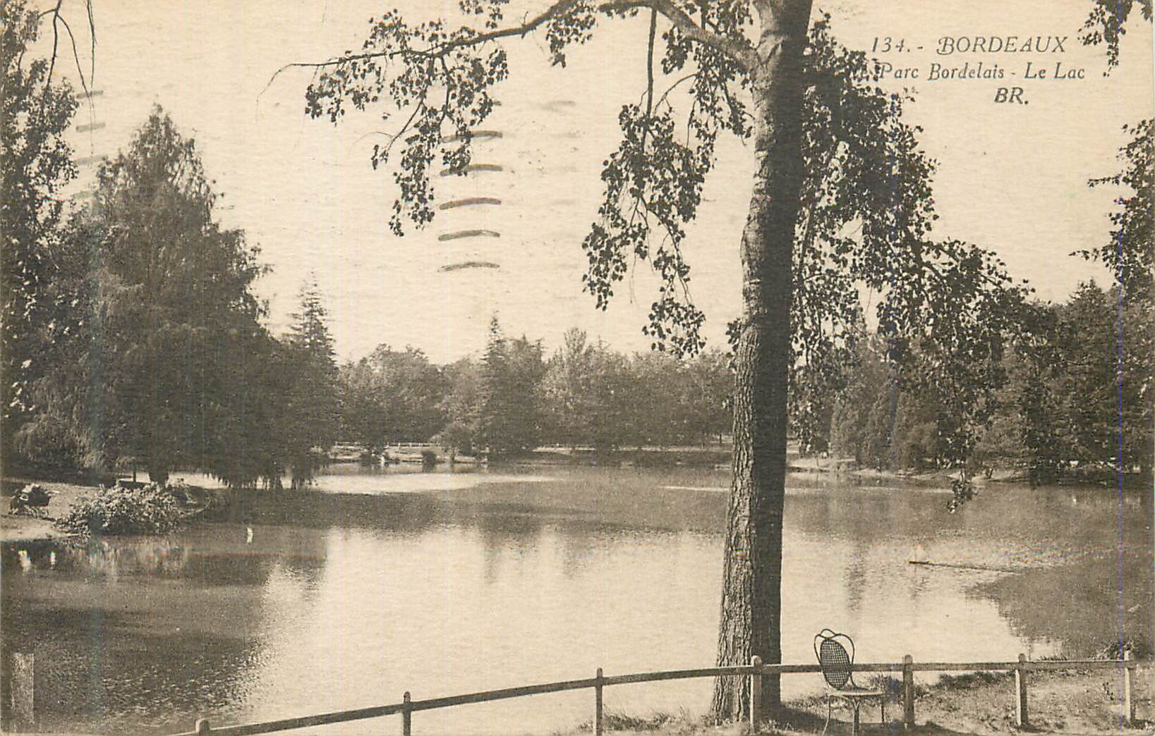 CPA Bordeaux Parc Bordelais Le Lac