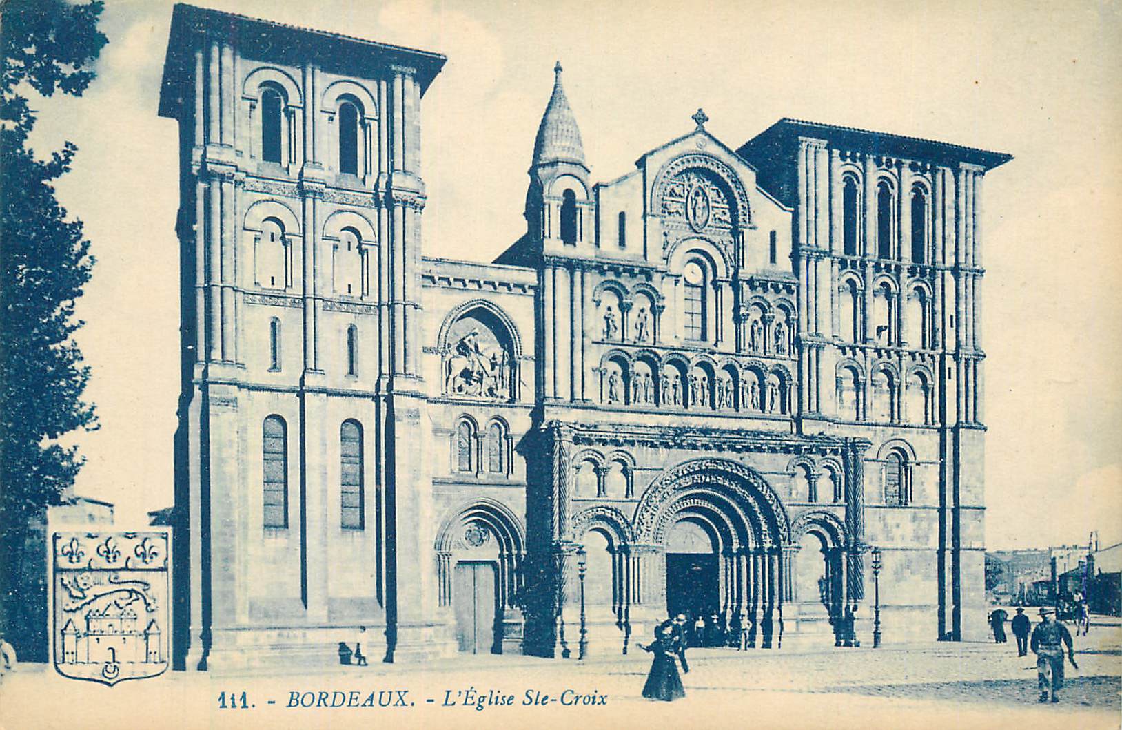 CPA Bordeaux L'Eglise Ste-Croix