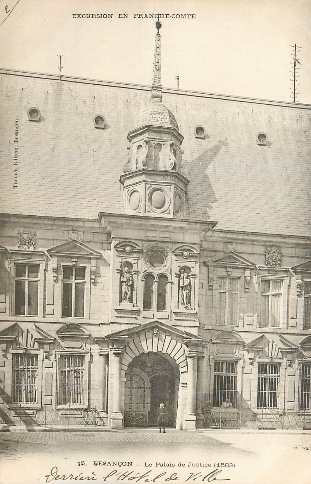 CPA Besancon La Palais de Justice (1583)
