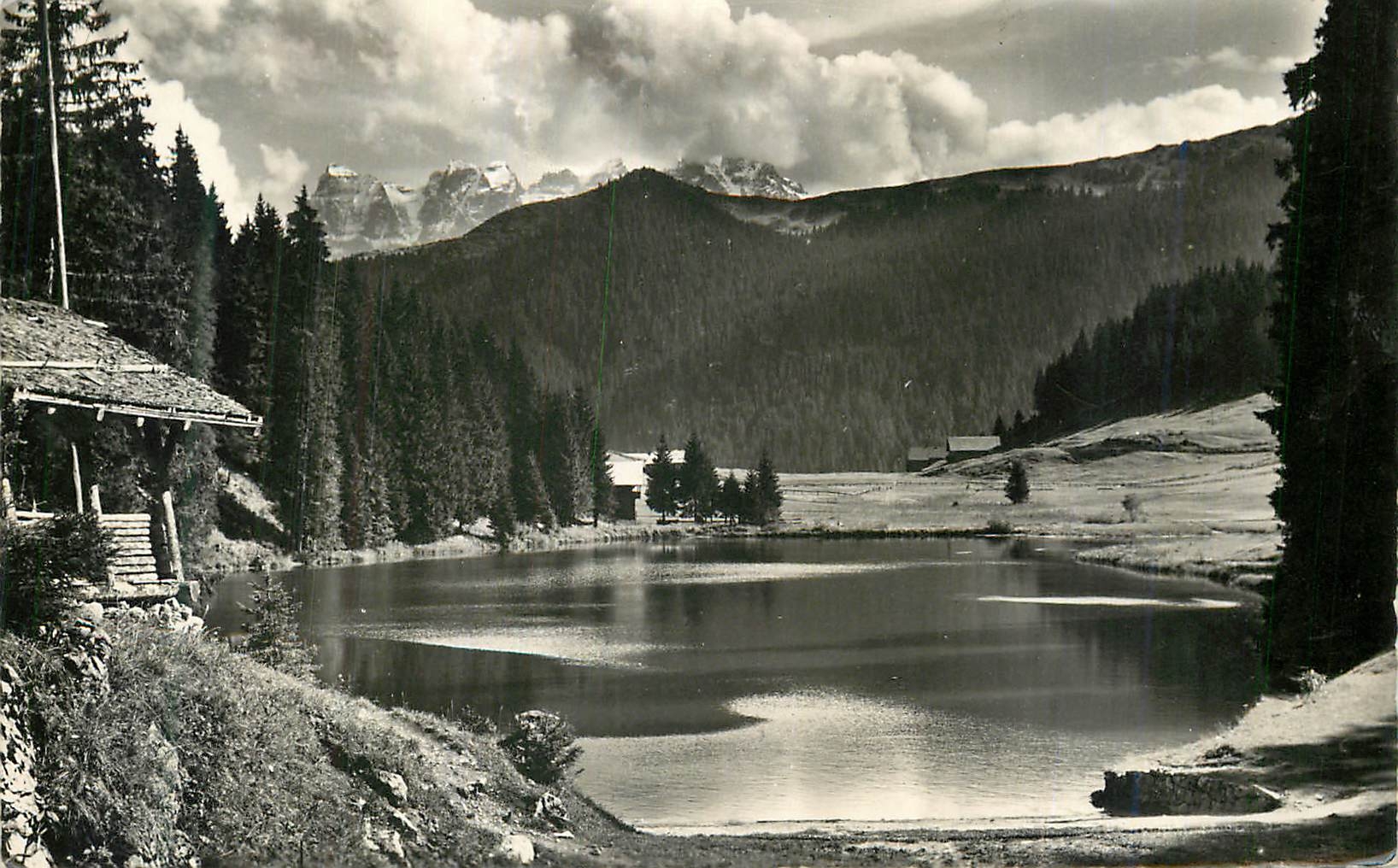 CPM Le Lac de Morgins (Suisse) et les Dents du Midi