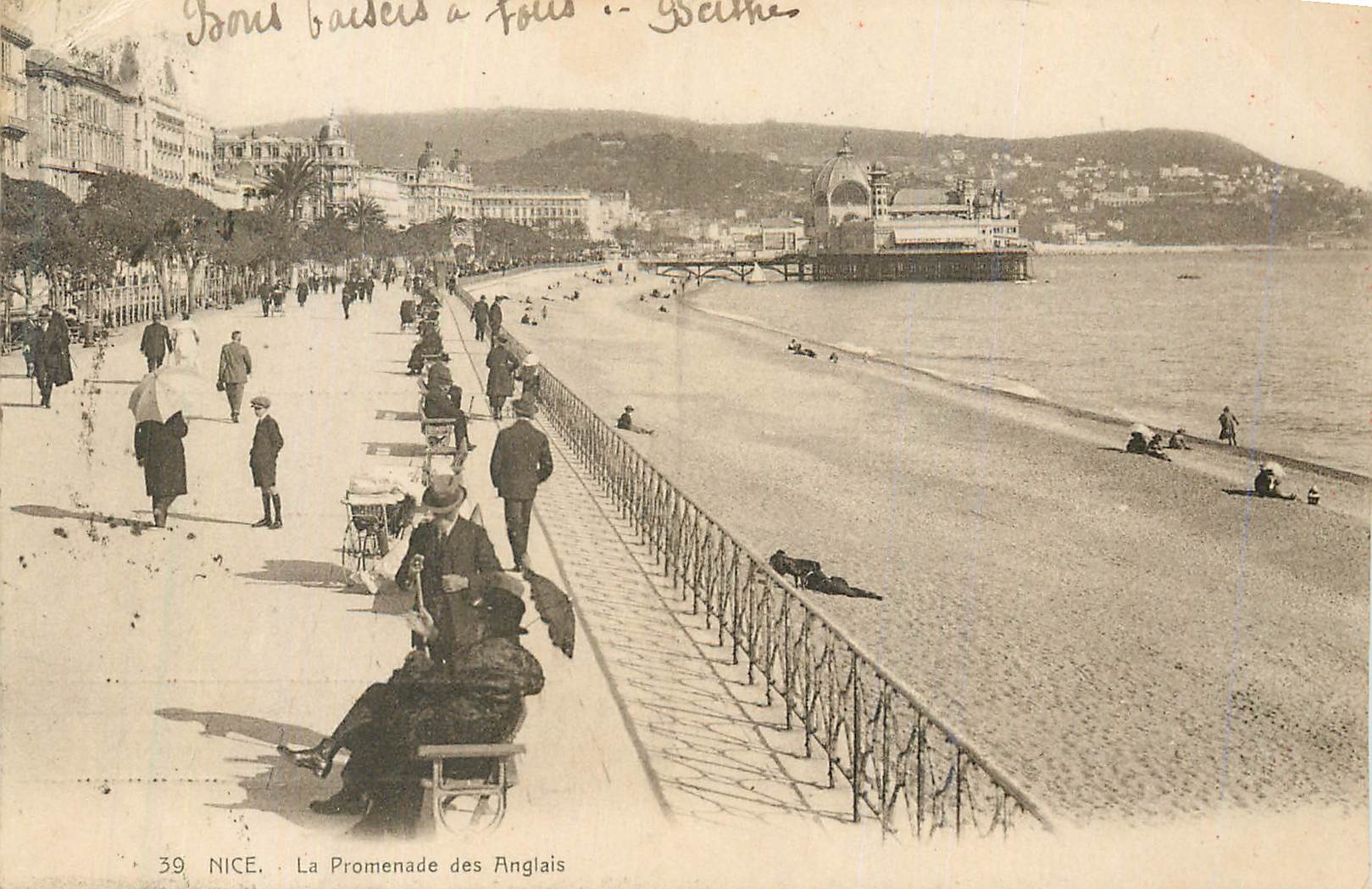 CPA Nice La Promenade des Anglais