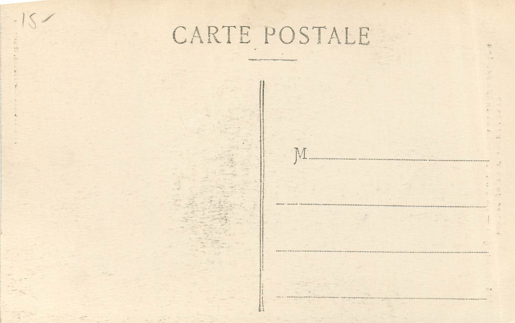 CPA Besancon Le Pont Battant et la Madeleine — Rückseite