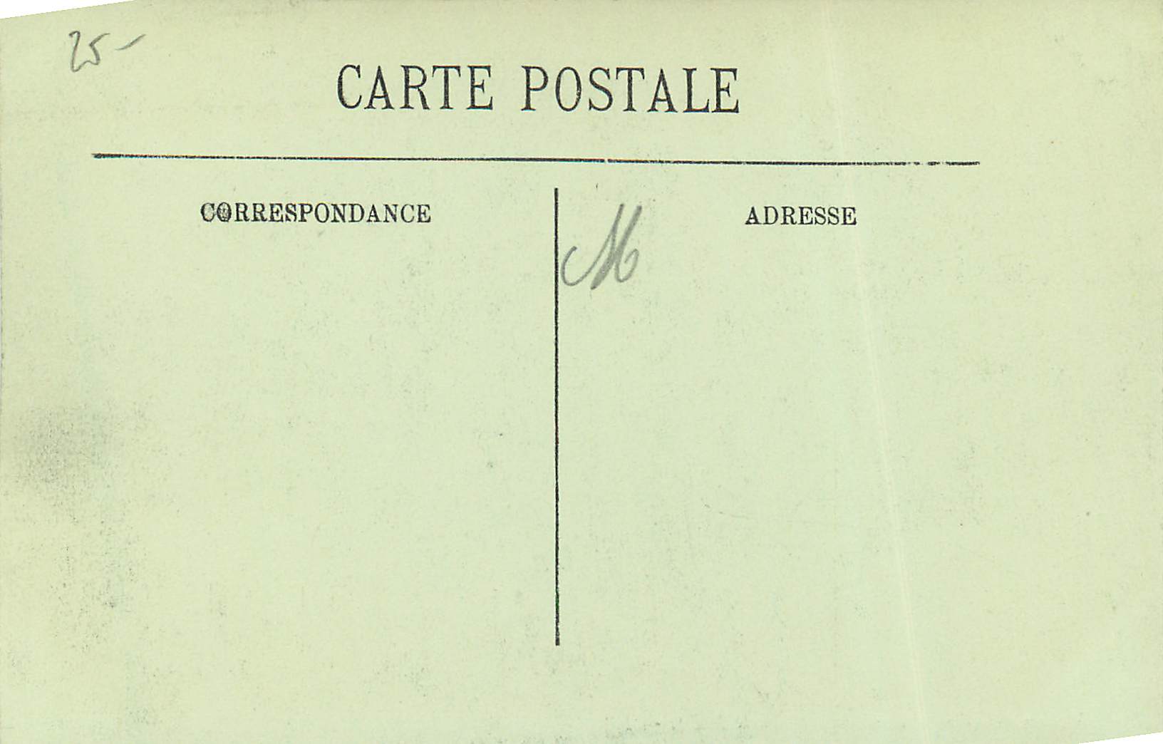 CPA Besancon Maison ou est ne Victor-Hugo et Porte Noire Pharmacie — Rückseite