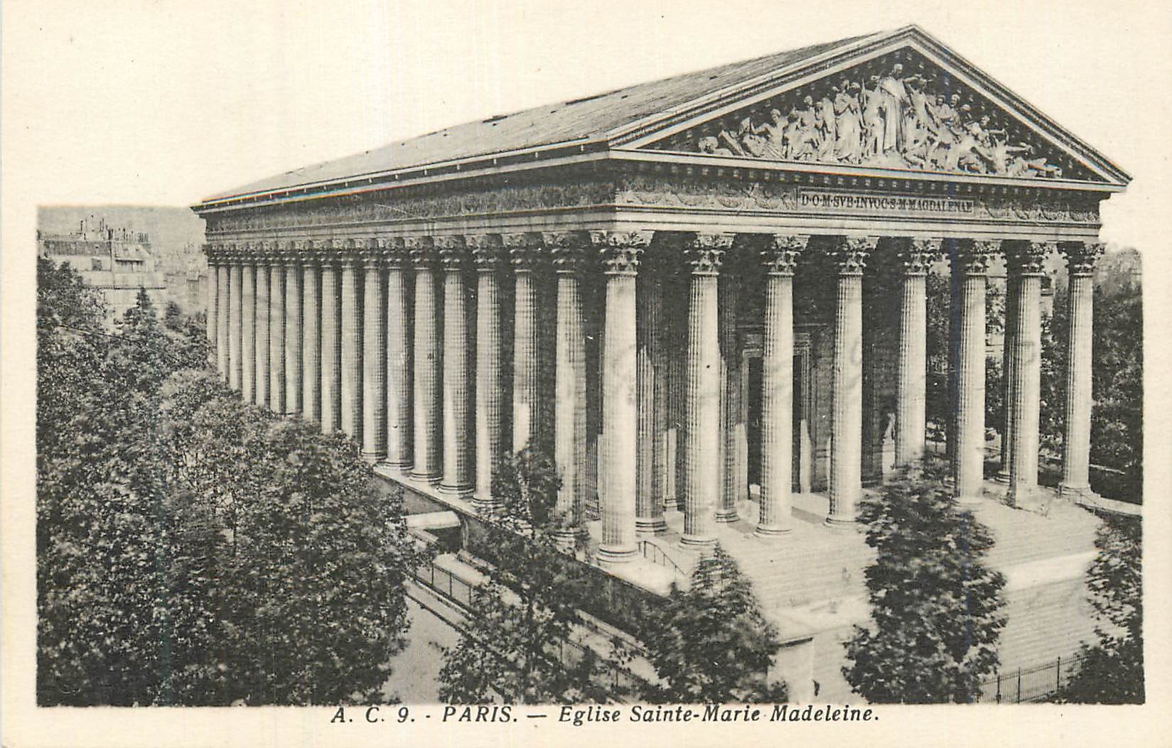 Kirche Sainte-Marie-Madeleine — Paris — A.C. 9