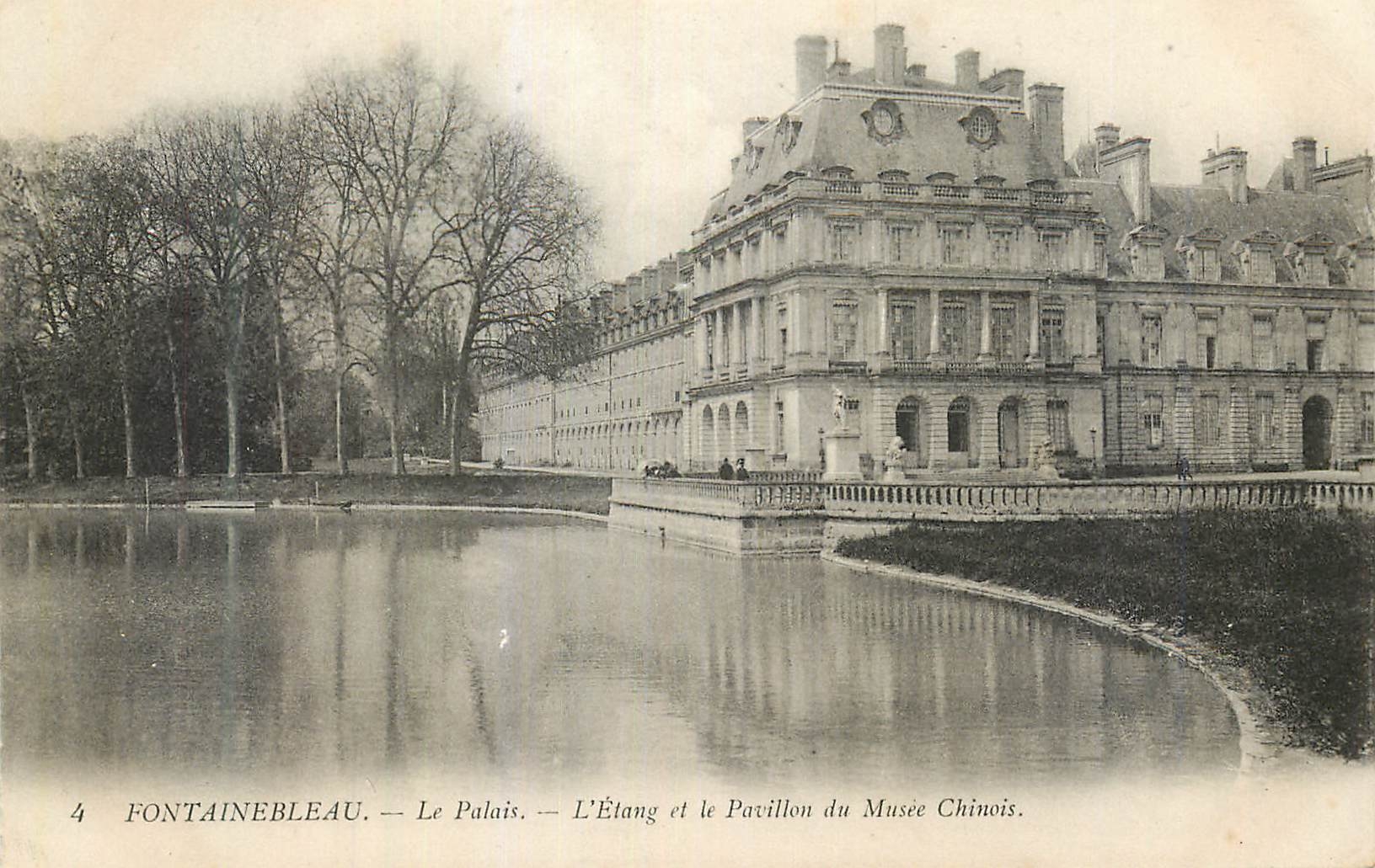 Fontainebleau — Il Palazzo, L'Étang e il Pavillon del Museo Cinese