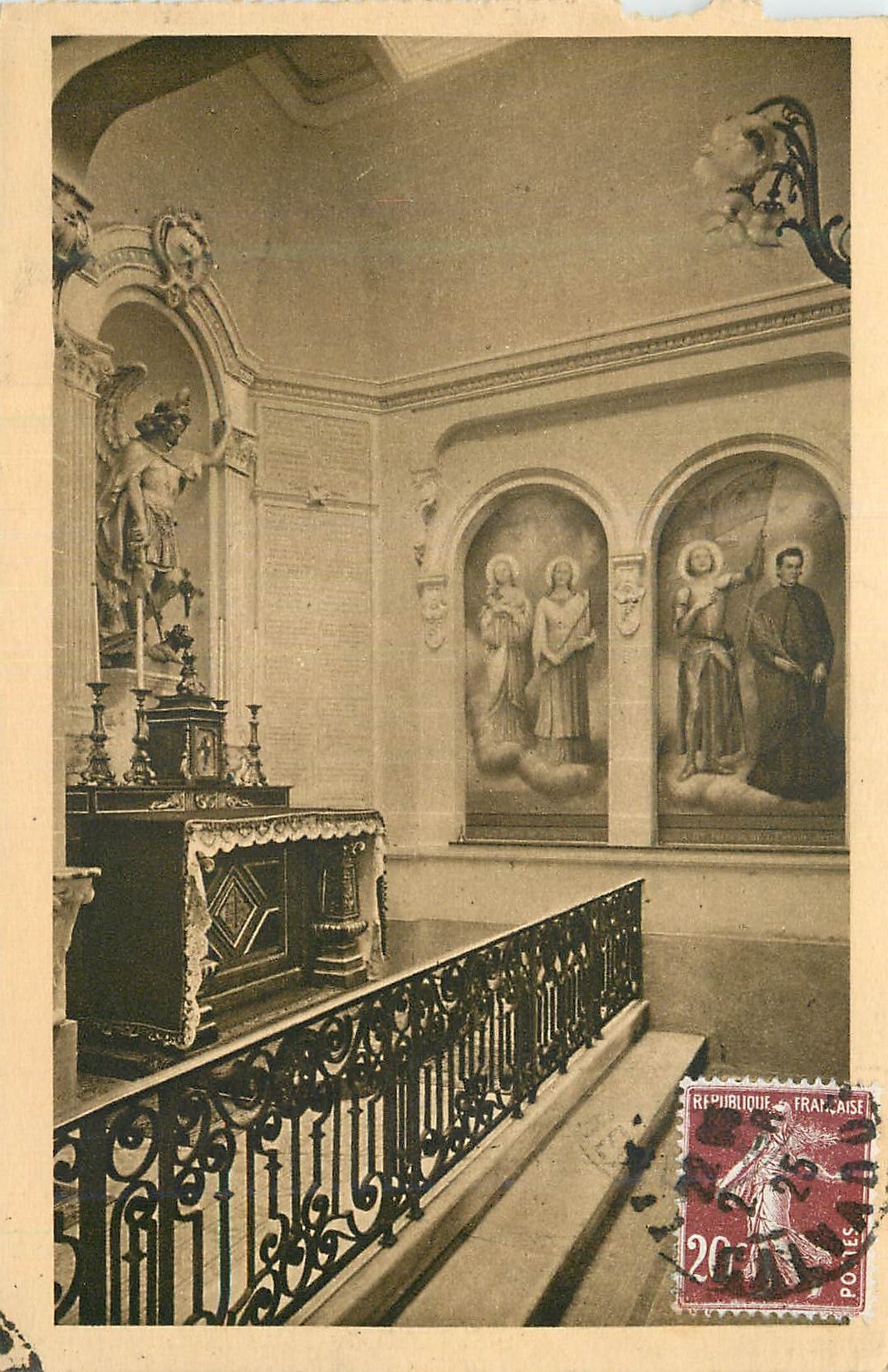 CPA La Chapelle des Carmelites de Lisieux