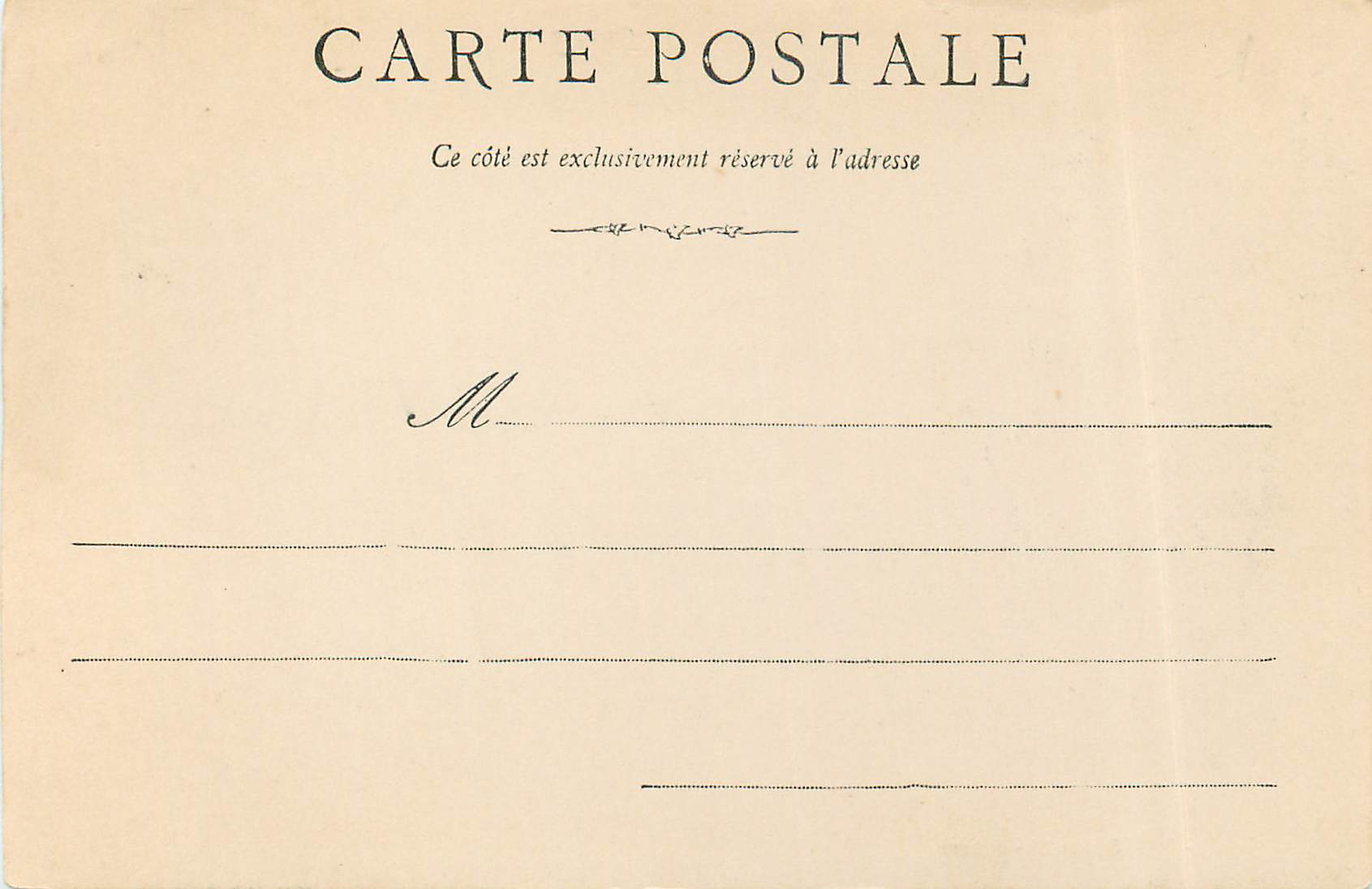 CPA Caen Eglise St Pierre (carte 1900) — Verso