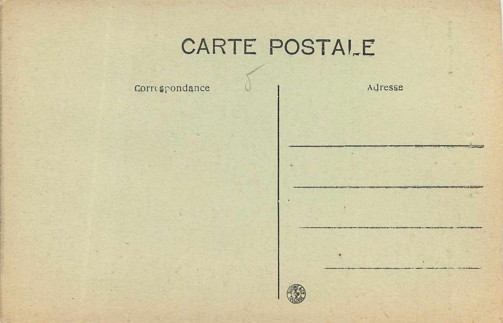 CPA Triomphe de Galatee Aix-en-Provence — Rückseite